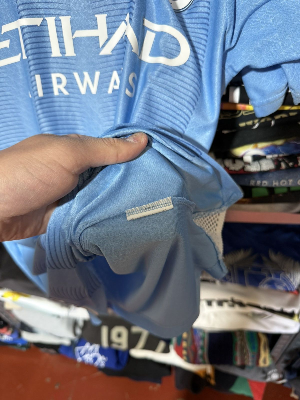 Puma Puma Manchester City 2023 2024 Home Football Soccer Jersey Size US L / EU 52-54 / 3 - 10 Thumbnail