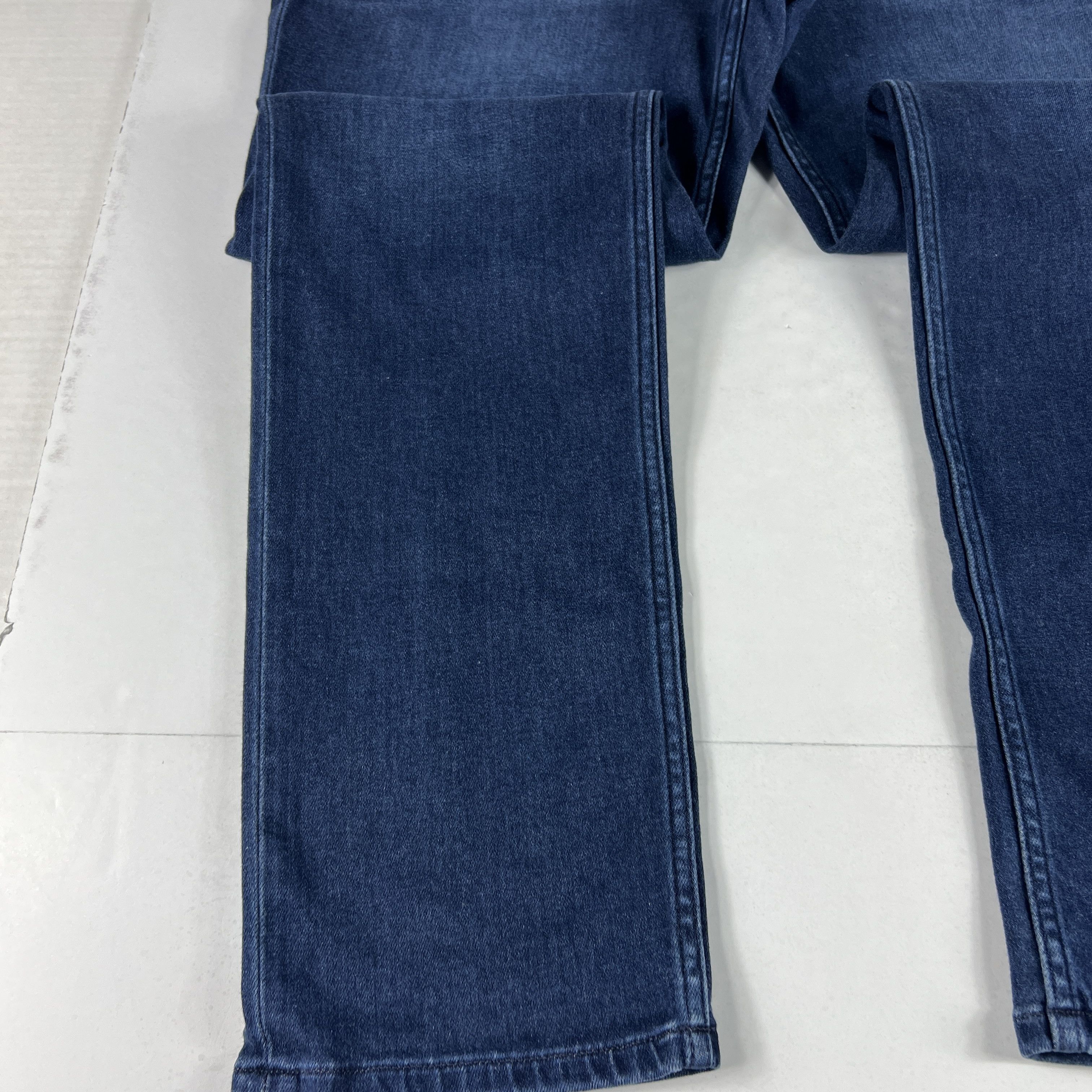 Paige Paige Jeans Lennox Slim Straight Blue Stretch Denim Size US 39 - 6 Thumbnail