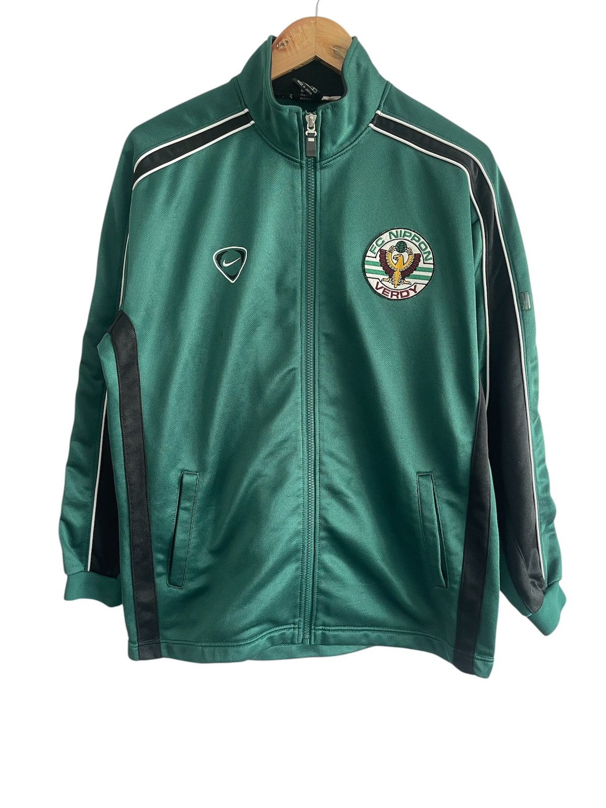 Nike Vintage 90s Nike Tokyo Verdy Training Jacket Size US L / EU 52-54 / 3 - 1 Thumbnail
