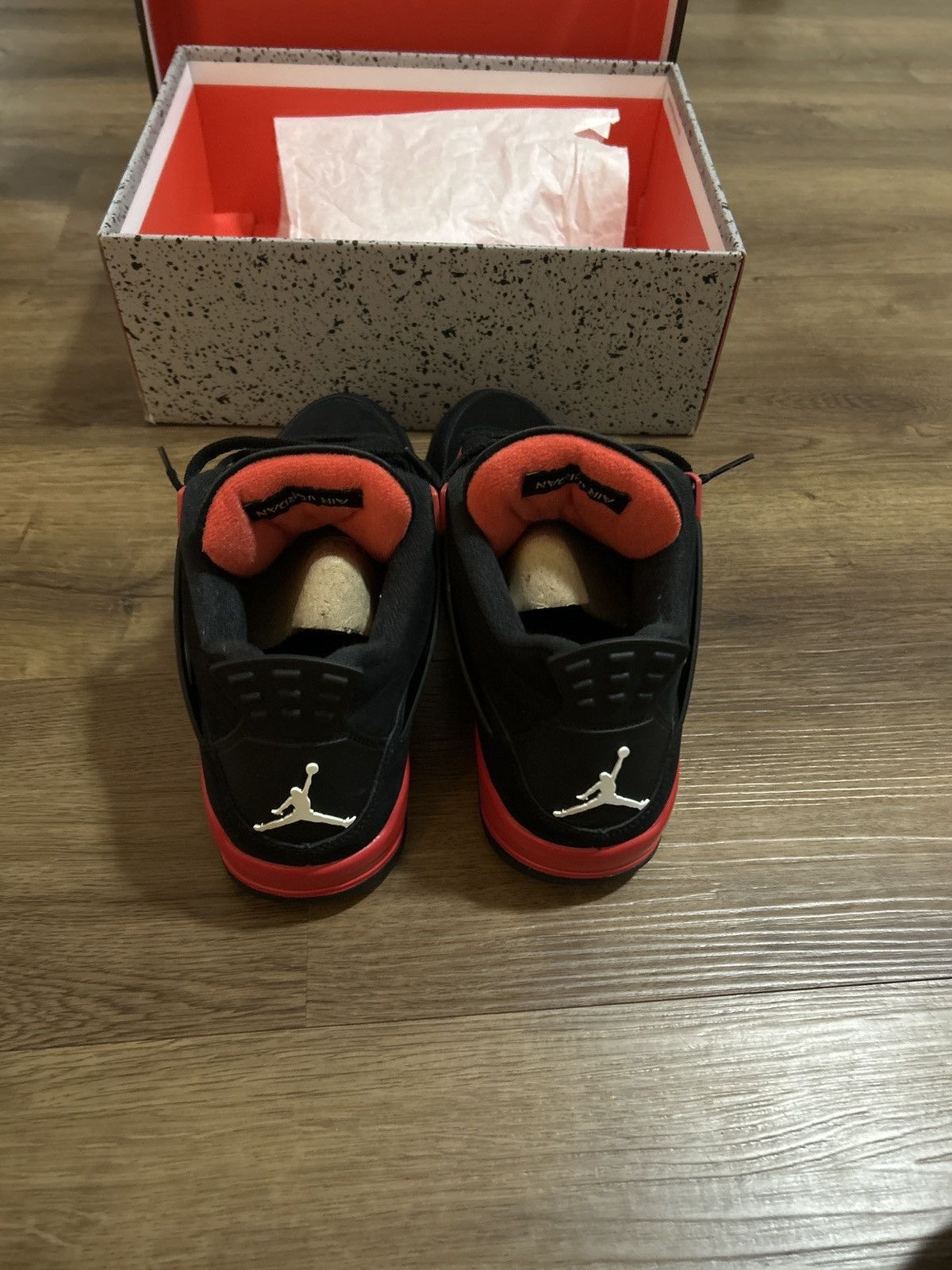 Jordan Brand Jordan 4 Retro Red Thunder Size US 11 / EU 44 - 4 Thumbnail