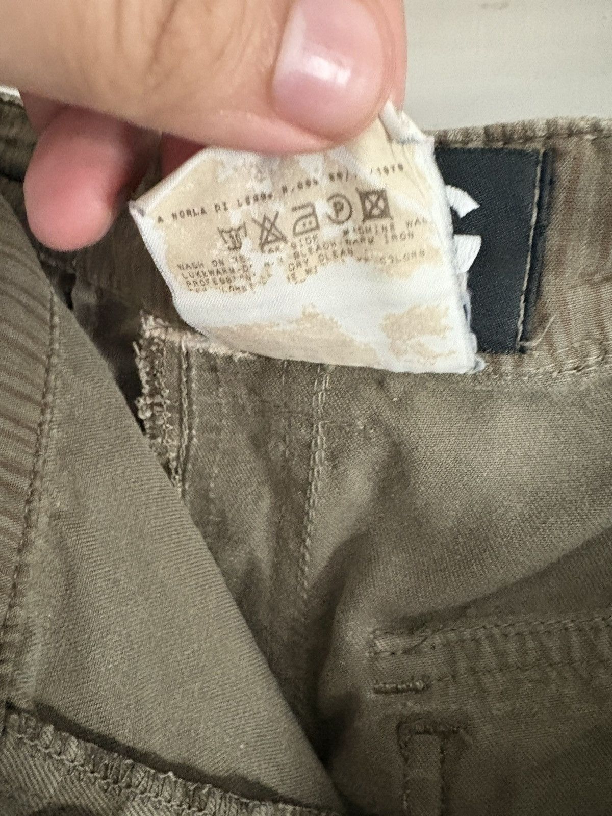 Dolce & Gabbana Dolce and Gabbana Vintage Olive Cargo Pants Size US 34 / EU 50 - 9 Thumbnail