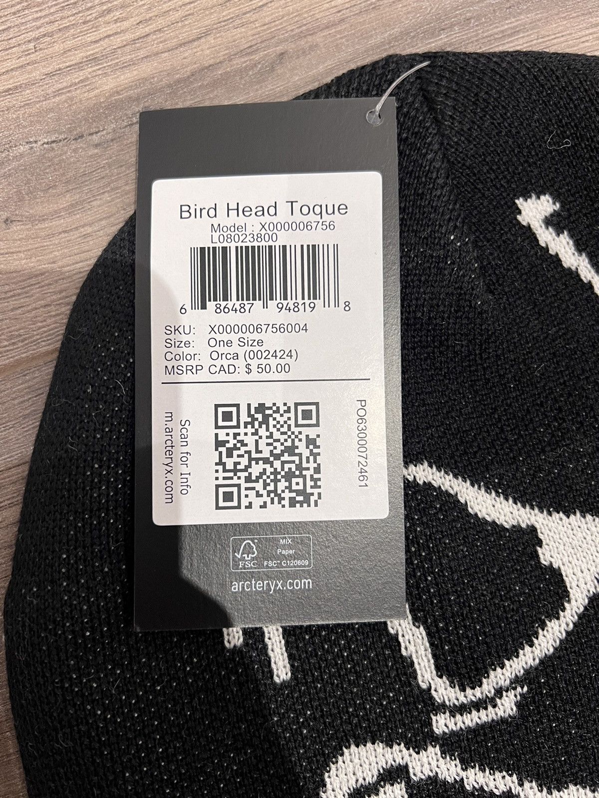 Arc'teryx arc'teryx bird head toque beanie Size ONE SIZE - 2 Thumbnail