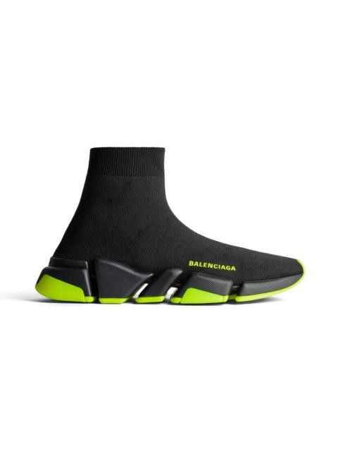Balenciaga speed 2.0 recycled knit sneaker black/green Size US 10 / IT 40 - 1 Thumbnail