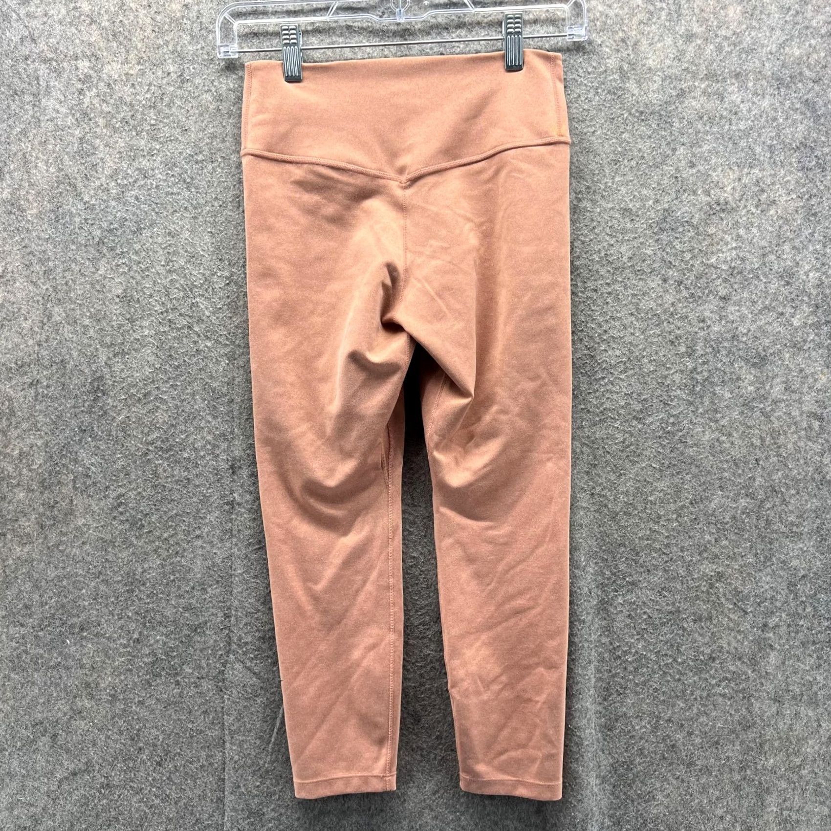 Nike Nike Dri-FIT Pants Women S Orange Athletic Fit Skinny Inseam 20 in Pockets Size 28" / US 6 / IT 42 - 7 Thumbnail