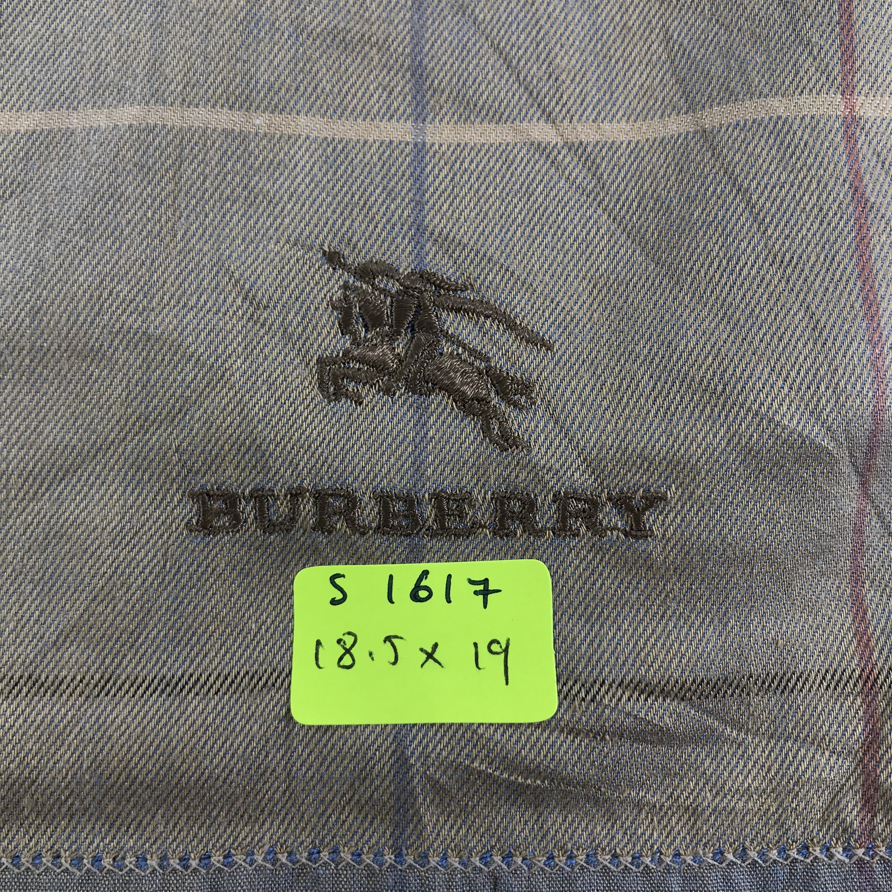 Burberry × Vintage Burberry Bandana / Handkerchief / Neckerchief - S1617 Size ONE SIZE - 5 Thumbnail