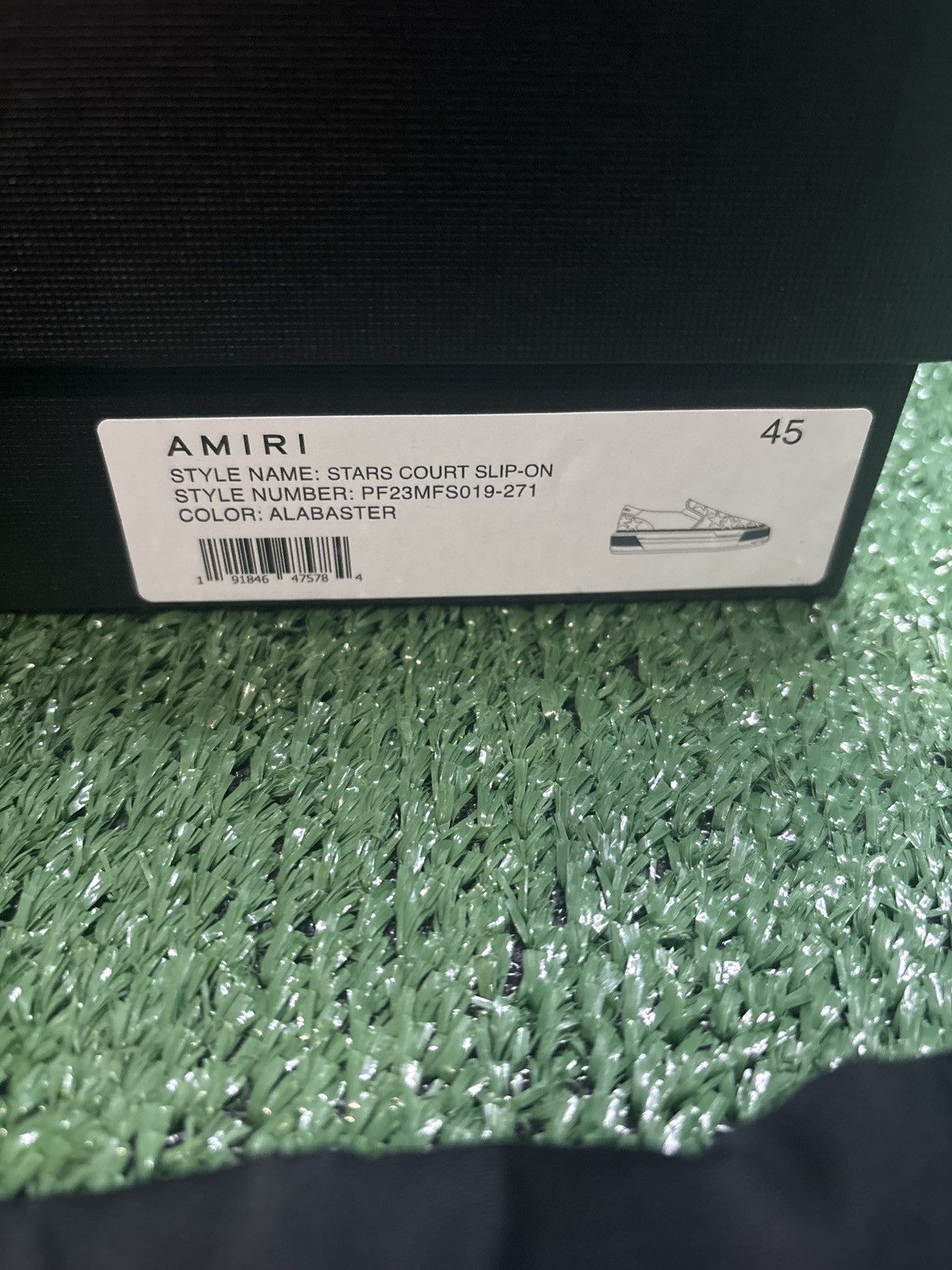 Amiri Amiri Stars Court Slip - On Size US 11 / EU 44 - 5 Thumbnail