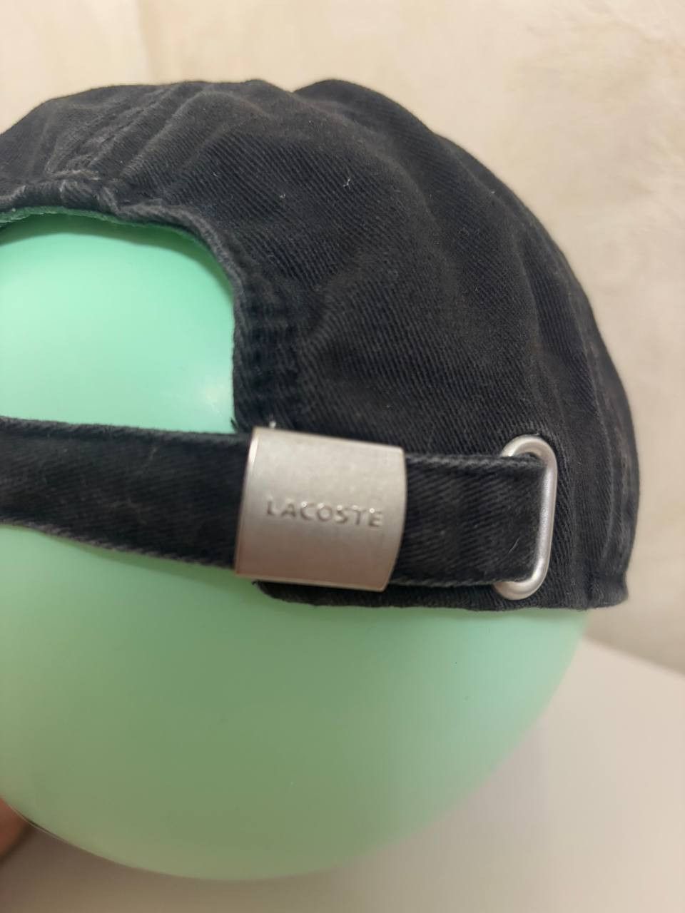 Lacoste Vintage cap LACOSTE Big Logo Camuflage RK8217 Black Size ONE SIZE - 9 Thumbnail