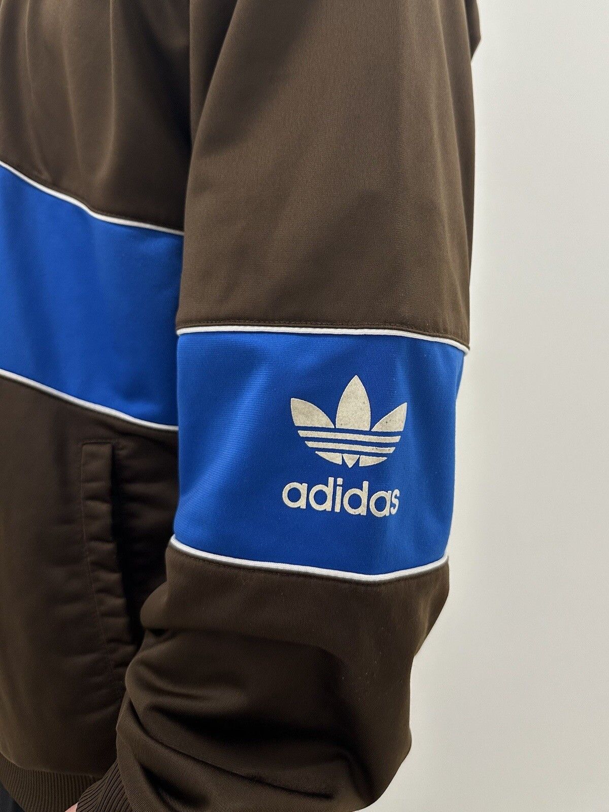 Adidas Vintage 1990s 90s Adidas Zip Hoodie Track Jacket Mens Size US L / EU 52-54 / 3 - 8 Thumbnail