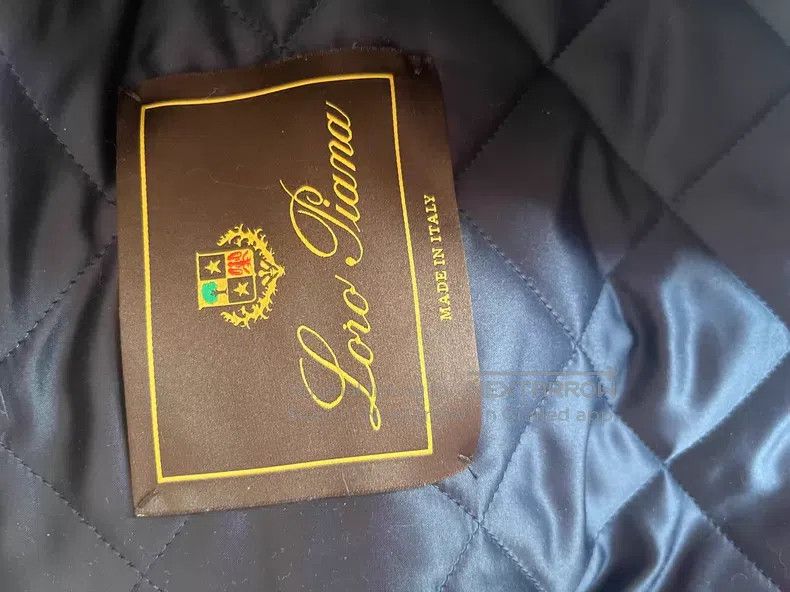 Loro Piana Loro Piana Caviar black fox fur collar cashmere coat, cott Size XS / US 0-2 / IT 36-38 - 3 Thumbnail