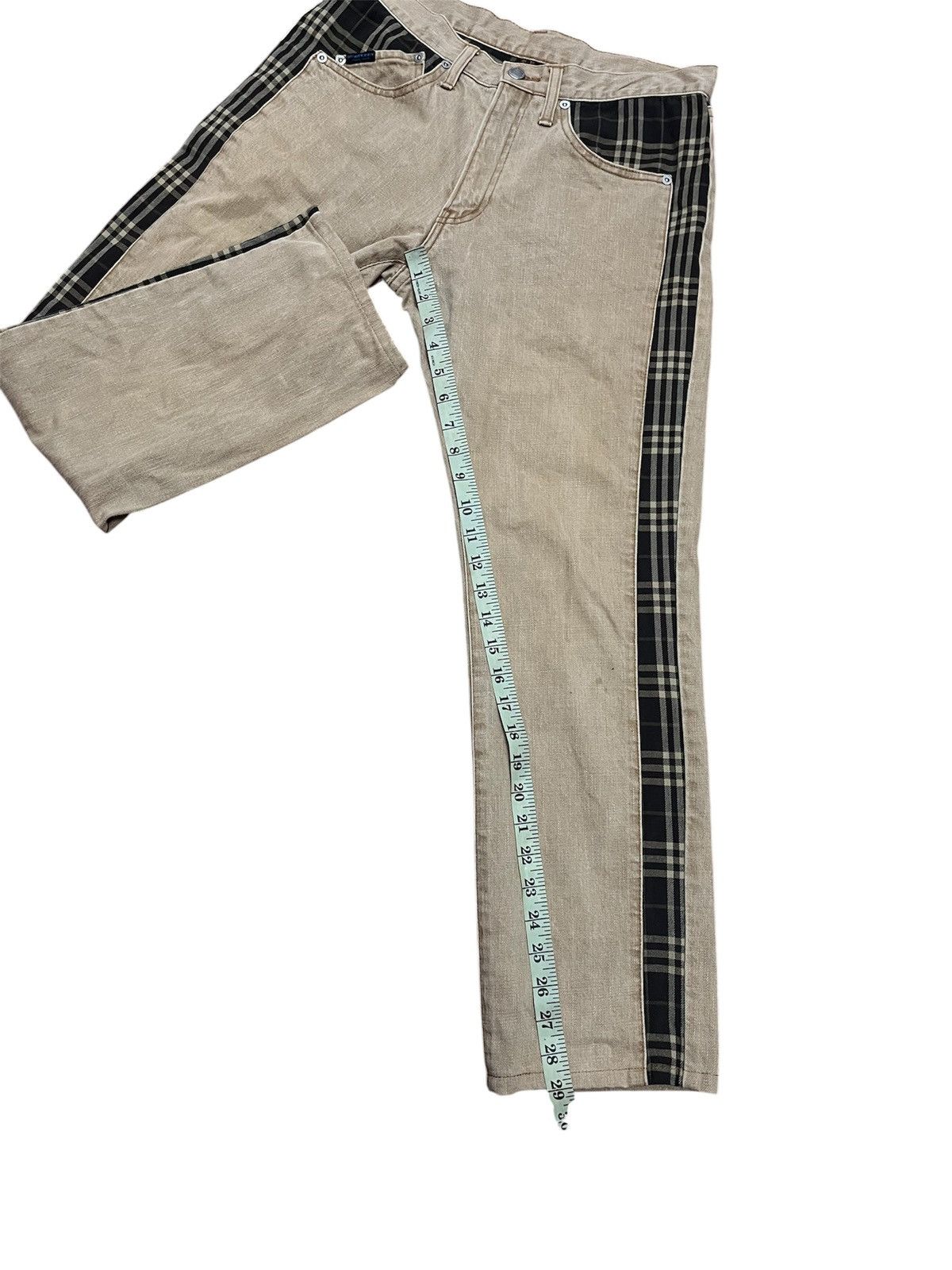Burberry BURBERRY BLUE LEBEL DENIM PANTS Size US 30 / EU 46 - 6 Thumbnail