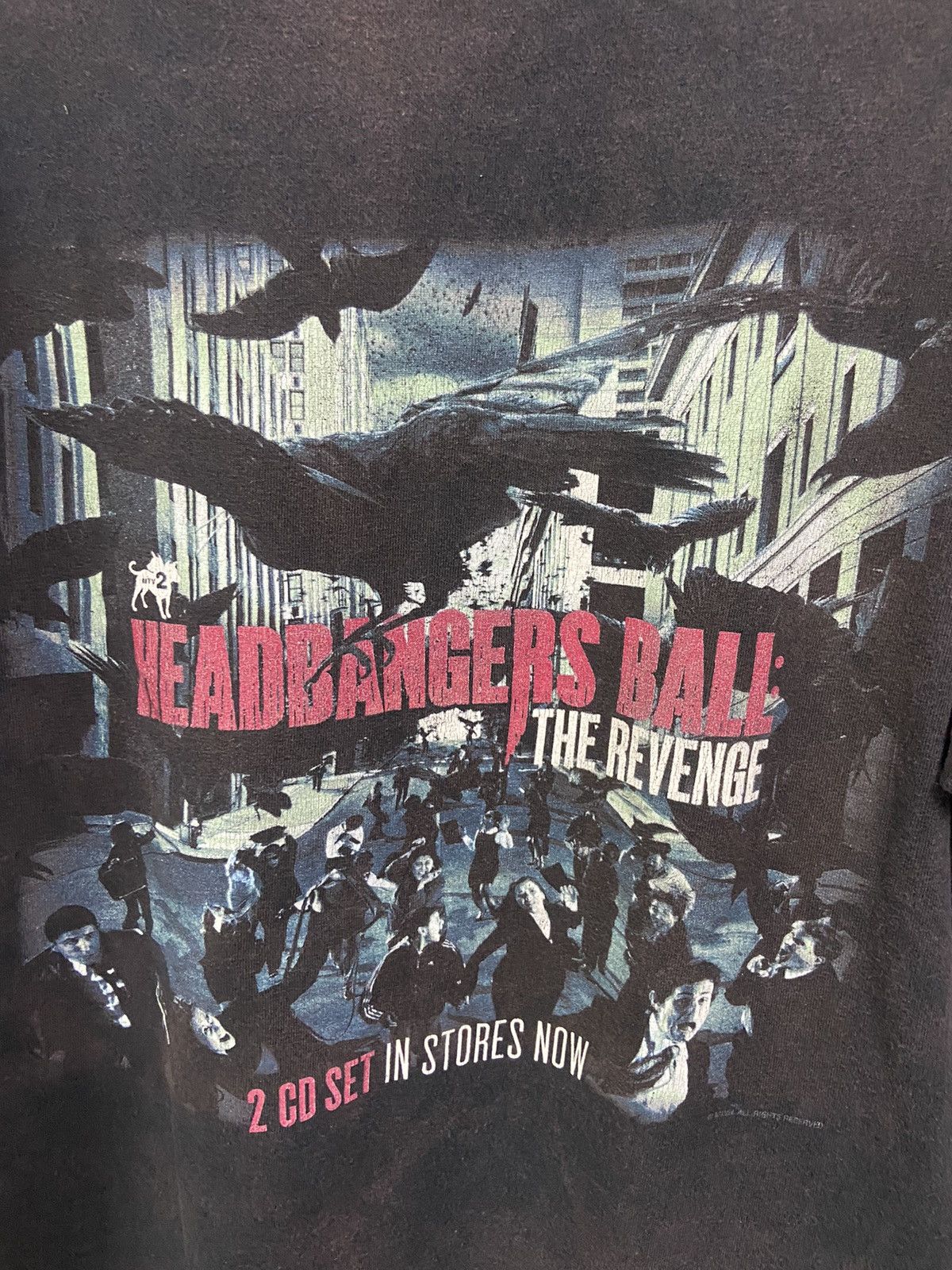 Mtv × Vintage Vintage faded MTV HEADBANGERS BALL The Revenge Tshirt Size US M / EU 48-50 / 2 - 8 Thumbnail