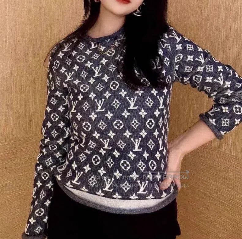 Louis Vuitton Louis Vuitton Presbyopia full print chain knit sweater Size S / US 4 / IT 40 - 8 Thumbnail