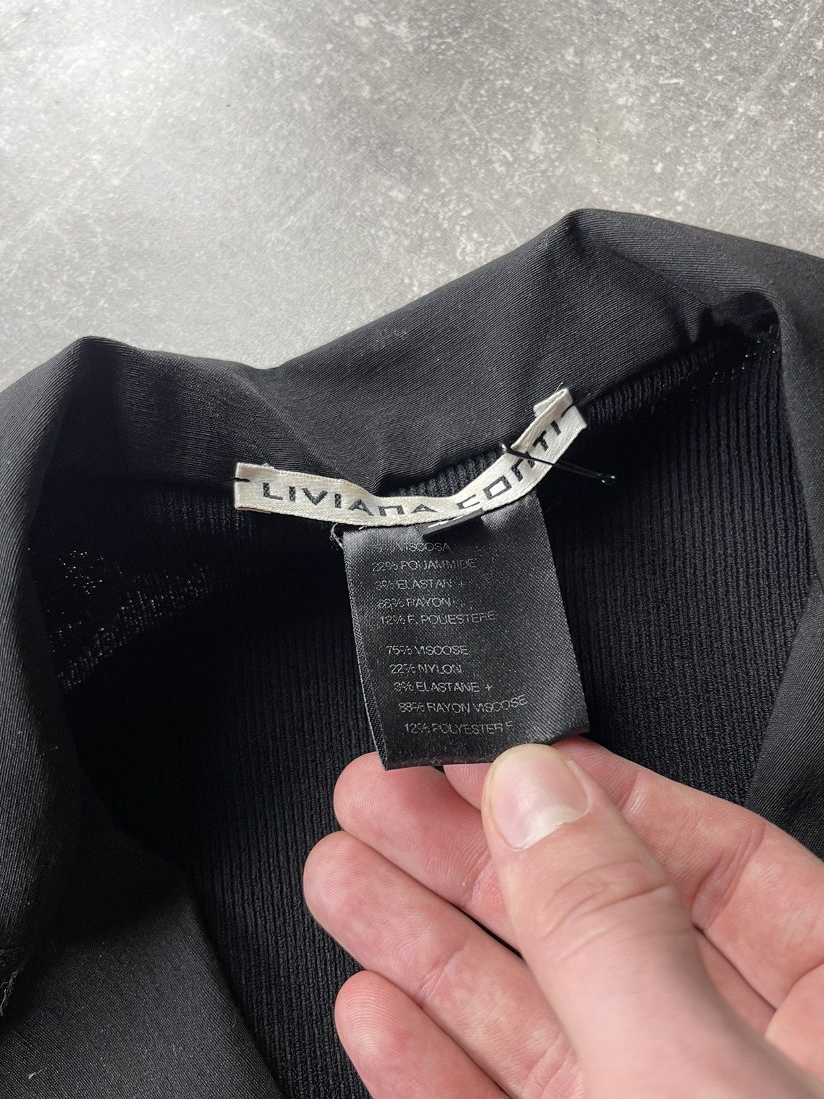 Other Liviana Conti Minimal Tailored Stretch Black Blazer Size S / US 4 / IT 40 - 14 Thumbnail