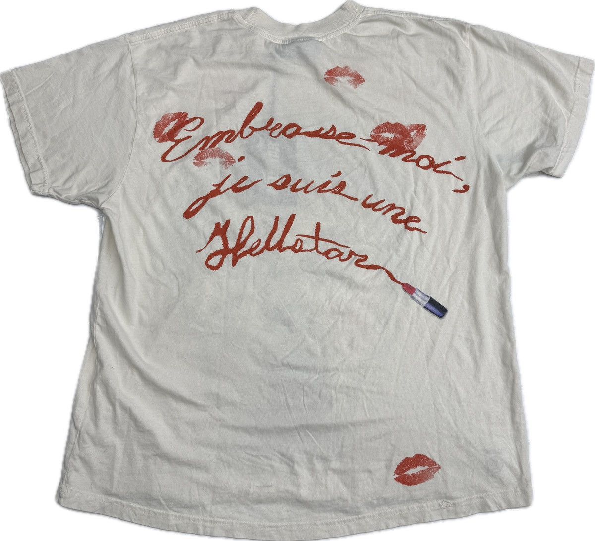 HELLSTAR Hellstar French Kiss T-shirt Size US XL / EU 56 / 4 - 3 Thumbnail