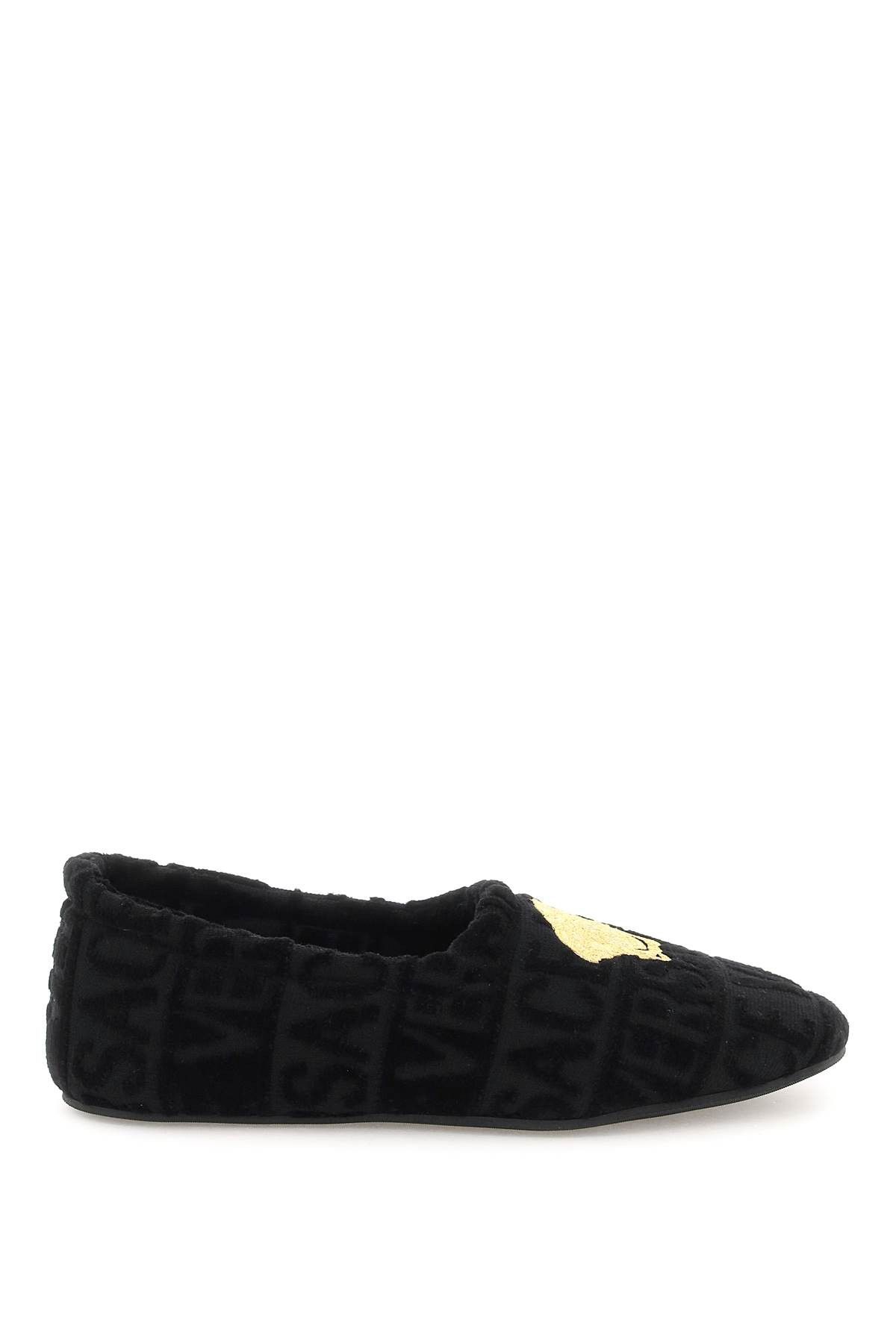 image of Versace Medusa Slipper in Nero, Women's (Size 9)