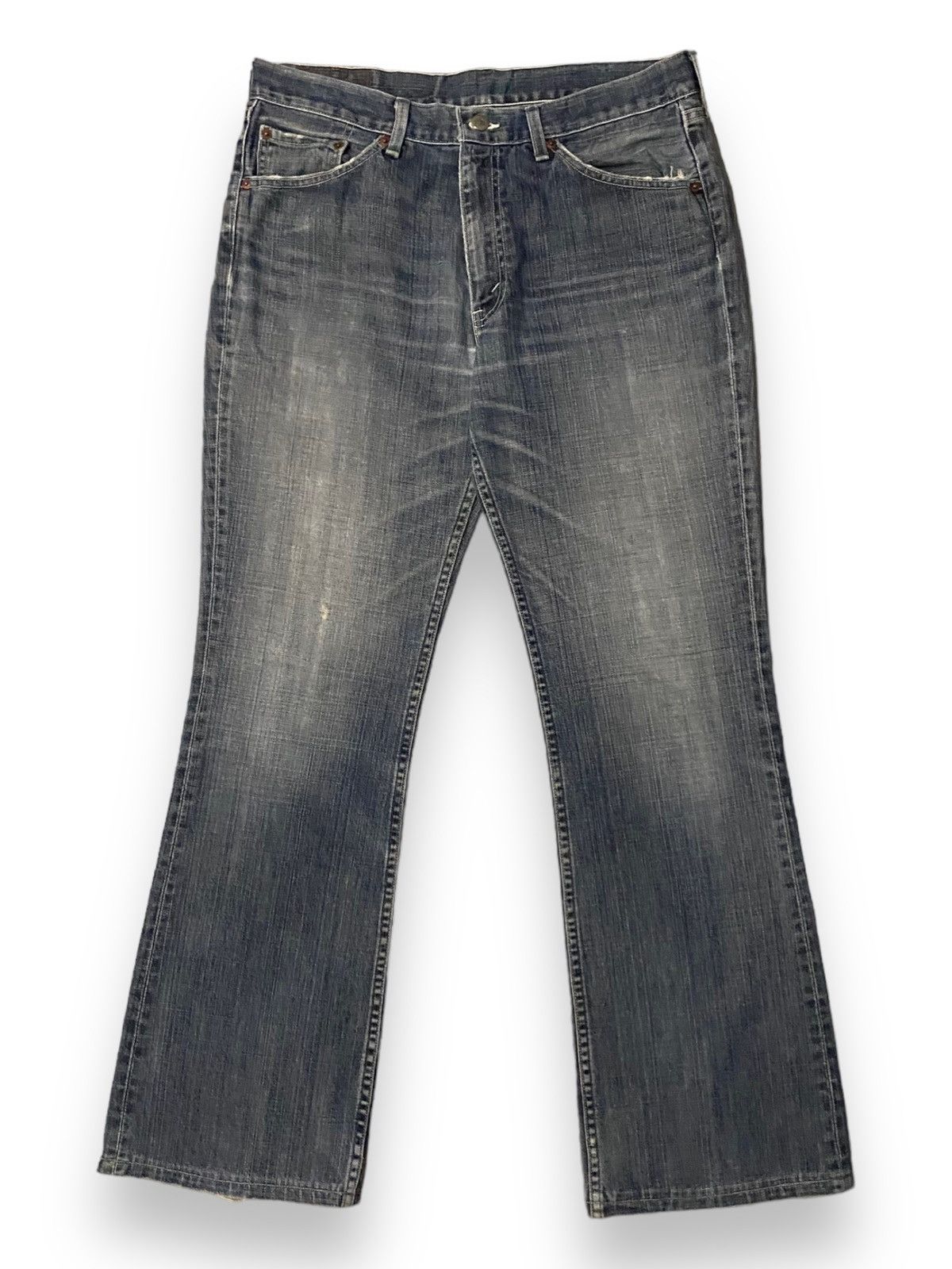 Levi's Vintage Flare Japan Levis 517-03 J09 Light Grey Washed Size US 32 / EU 48 - 2 Thumbnail