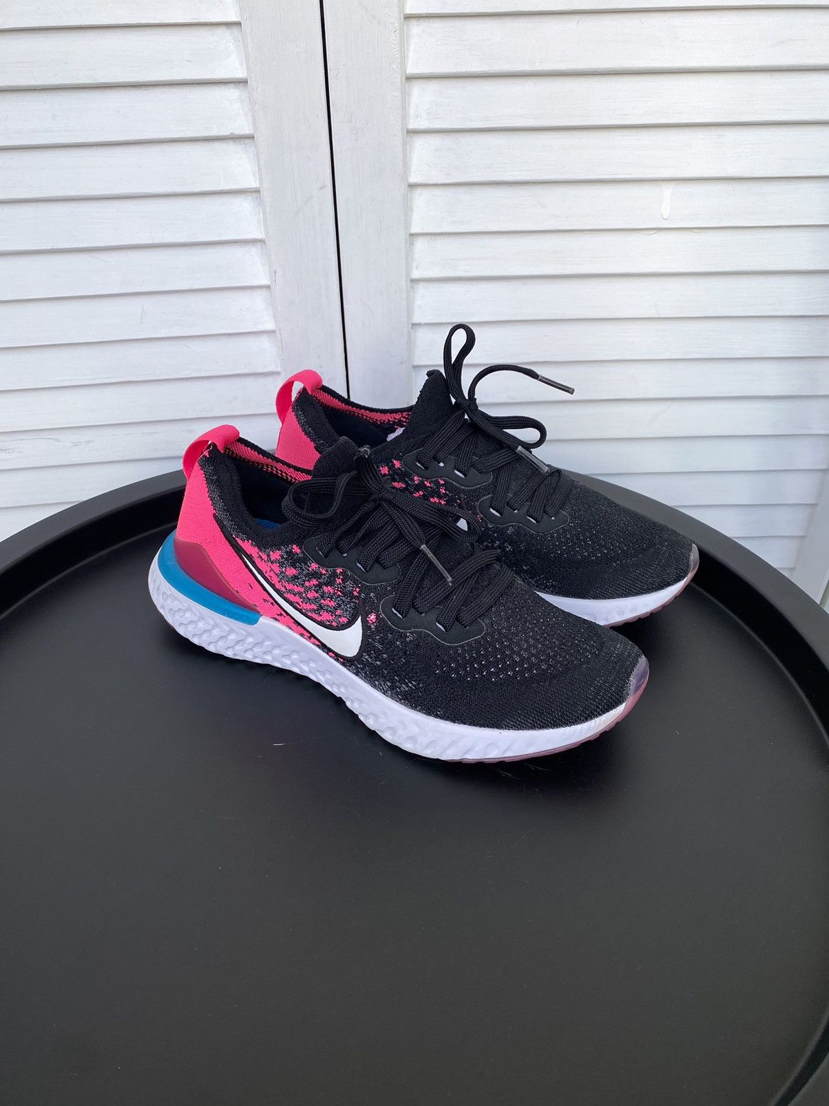 Nike Nike Kid Epic React Flyknit 2 Running Shoes Youth 5 Size US 5 / IT 35 - 7 Thumbnail