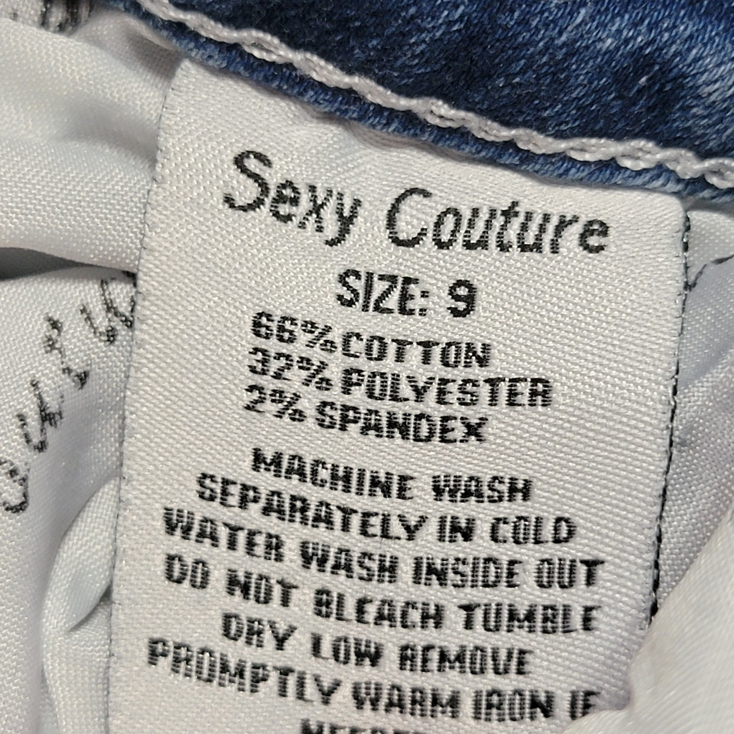 Other Sexy Couture Premium Denim Jeans Bling Pockets - Junior 9 Size 28" / US 6 / IT 42 - 9 Thumbnail