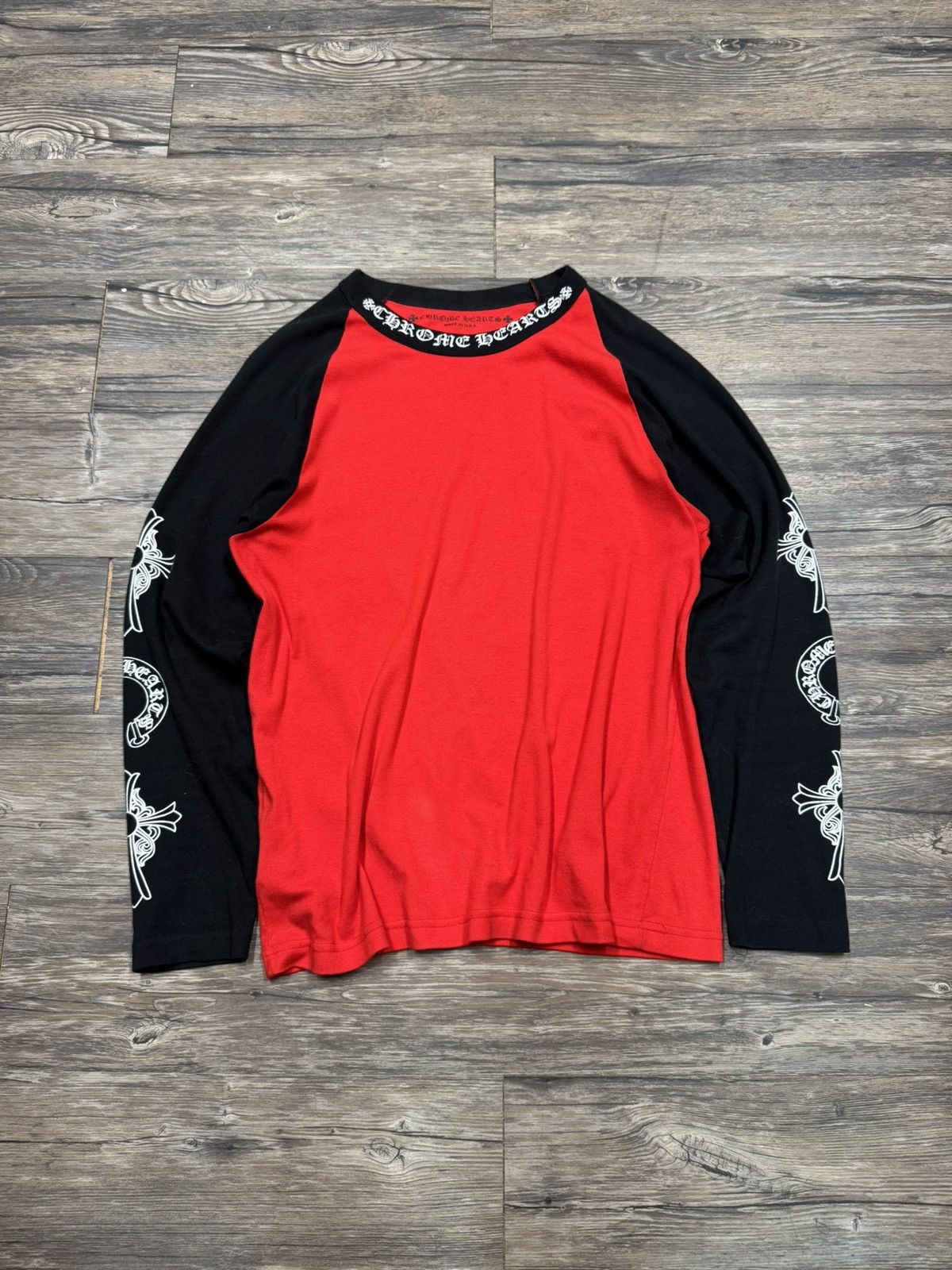 Chrome Hearts Chrome Hearts AOP Baseball Longsleeve Size US L / EU 52-54 / 3 - 1 Thumbnail
