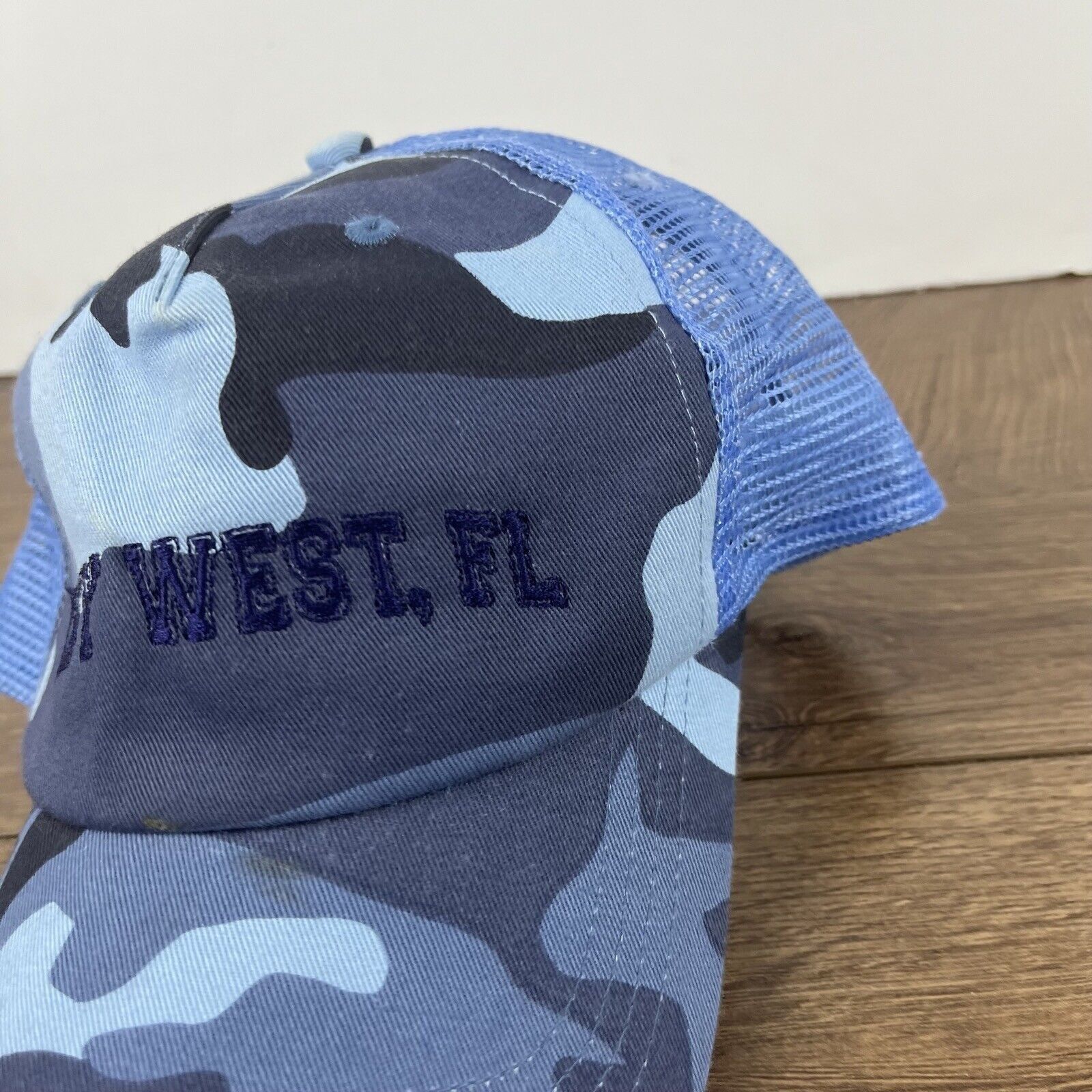 Other Key West Florida Hat Key West Snapback Hat Blue Adjustable H Size ONE SIZE - 8 Thumbnail