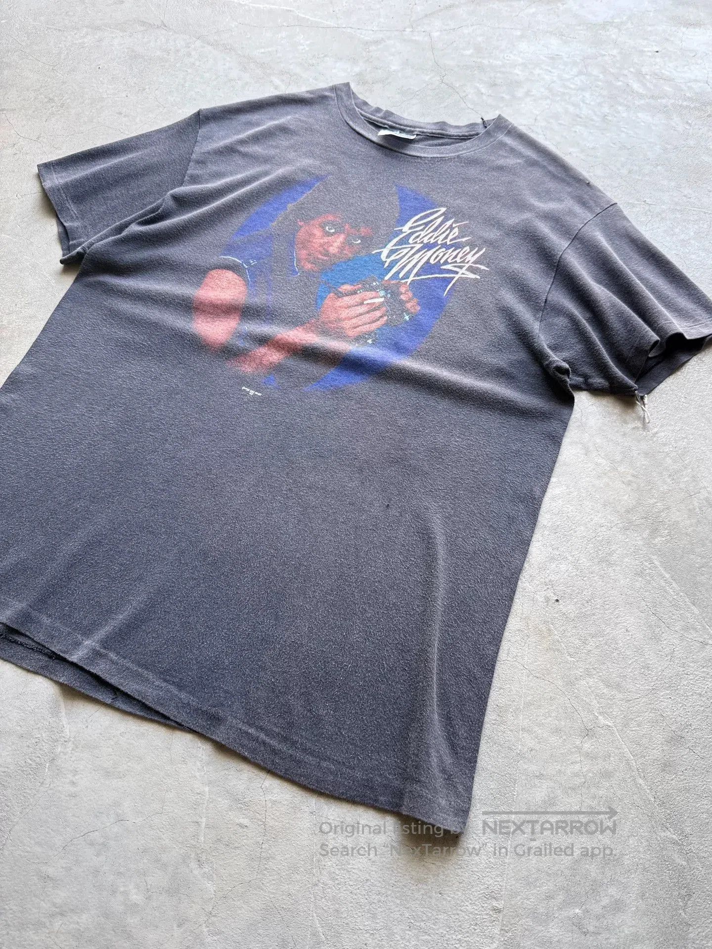 Vintage Vintage 80s Eddie Money Party Tour Tee. Size US XL / EU 56 / 4 - 2 Thumbnail