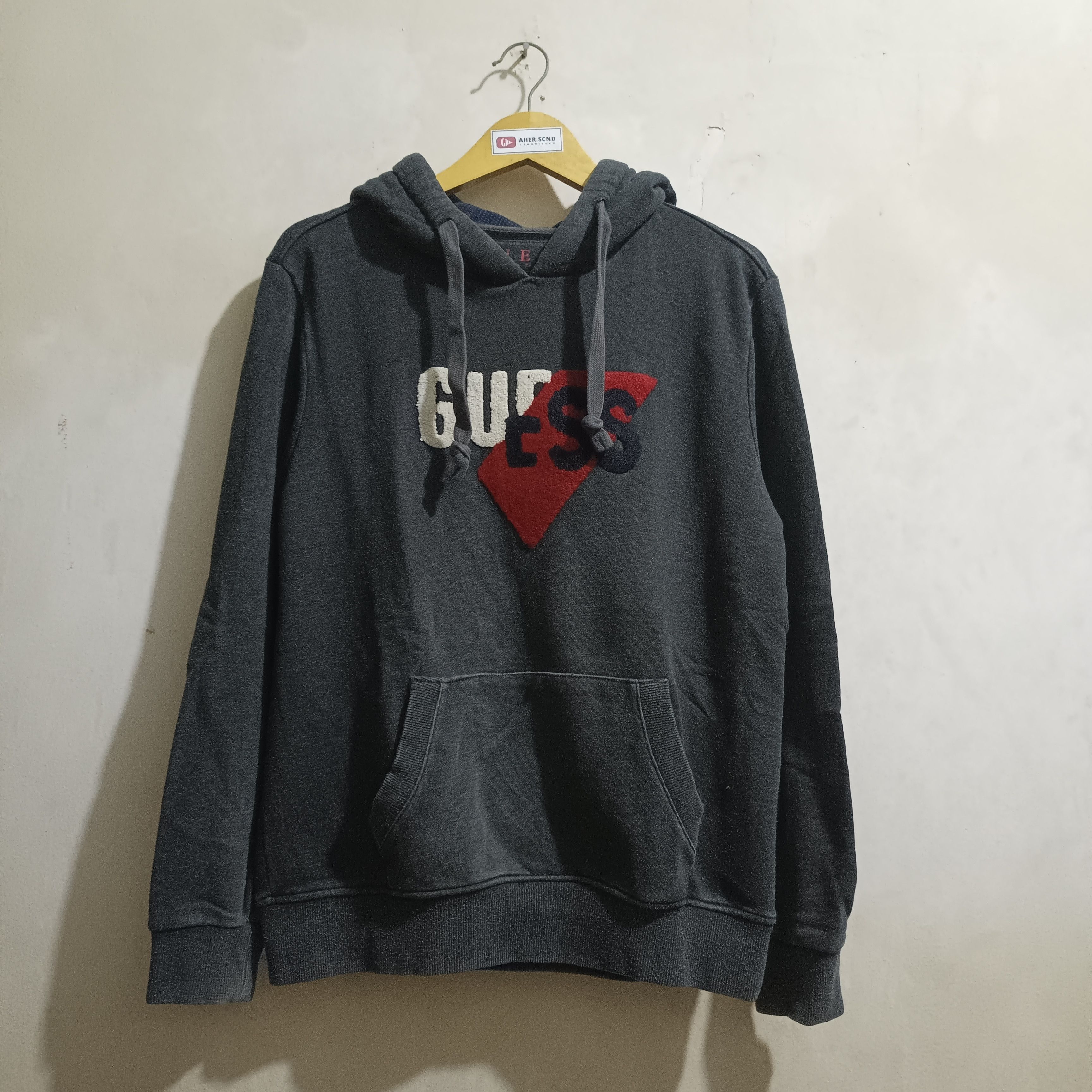 Guess Guess American Traditional Finest Denim Hoodies Size US L / EU 52-54 / 3 - 1 Thumbnail