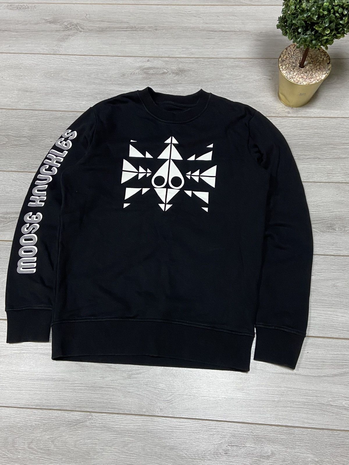Moose Knuckles Moose Knuckles Sweatshirt big logo Size US M / EU 48-50 / 2 - 2 Thumbnail
