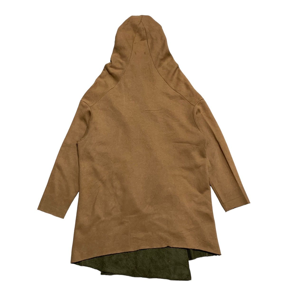 Japanese Brand Mizuiro Industries Buttonless Coat Size L / US 10 / IT 46 - 8 Thumbnail