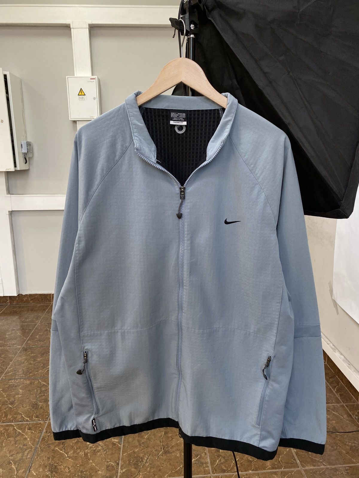 Nike × Tiger Woods 🇺🇸 Vintage 90s Nike Golf Tiger Woods Jacket Swoosh Small Logo Size US L / EU 52-54 / 3 - 1 Thumbnail