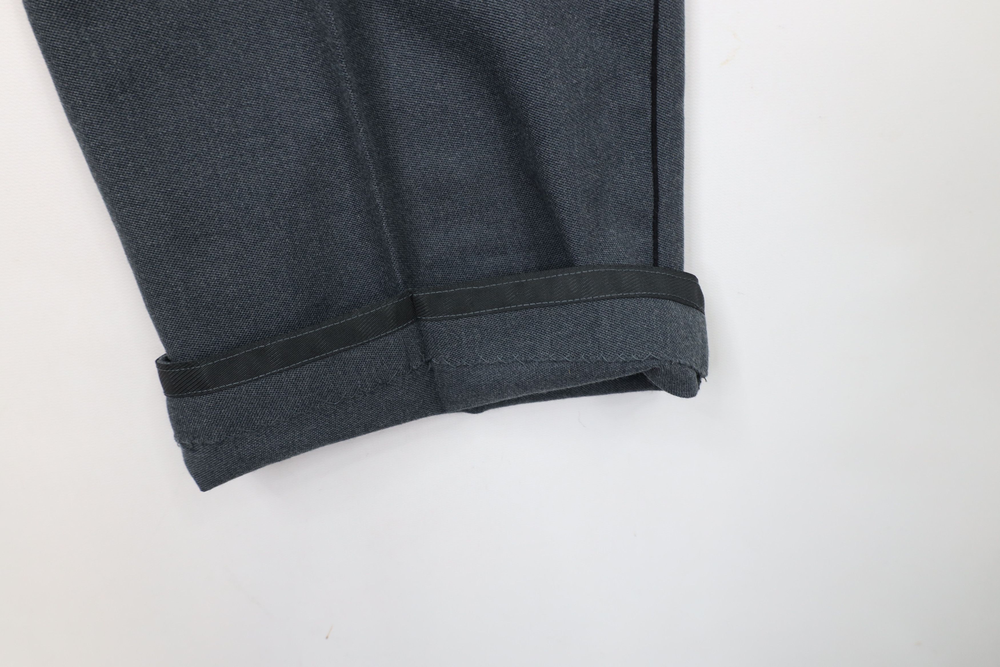 Vintage Vintage 90s Military Wool Button Fly Wide Leg Pants Green Size US 34 / EU 50 - 13 Thumbnail