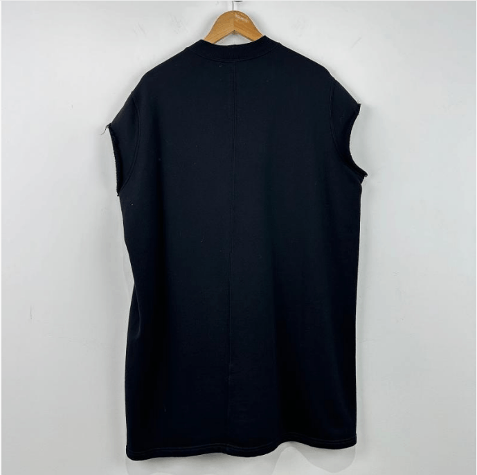 Rick Owens Rick Owens Black Patchwork Short Sleeve T-Shirt Size US XXL / EU 58 / 5 - 4 Thumbnail
