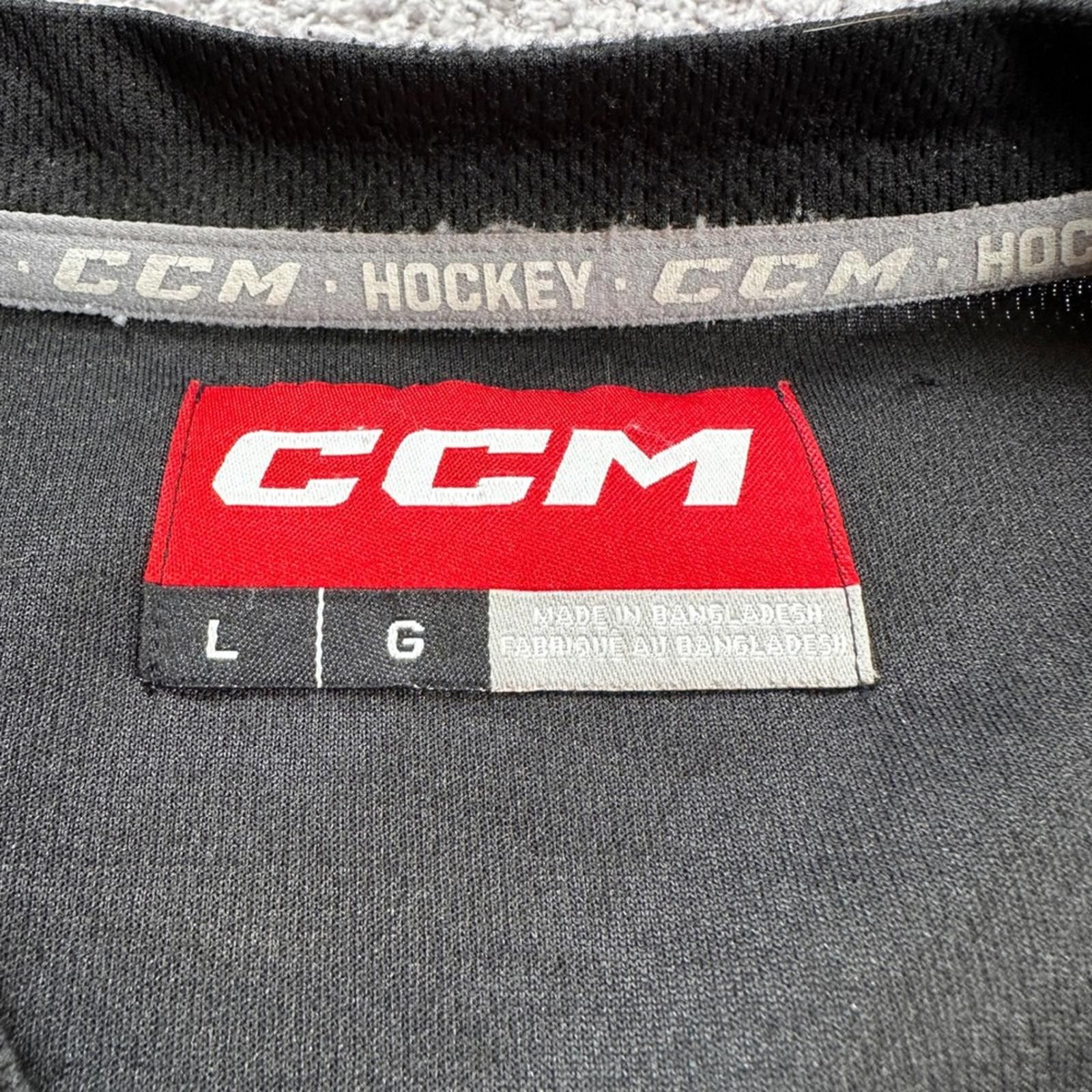 Ccm CCM Hockey Jersey Men's L Practice Training Black Gold Size US L / EU 52-54 / 3 - 4 Thumbnail