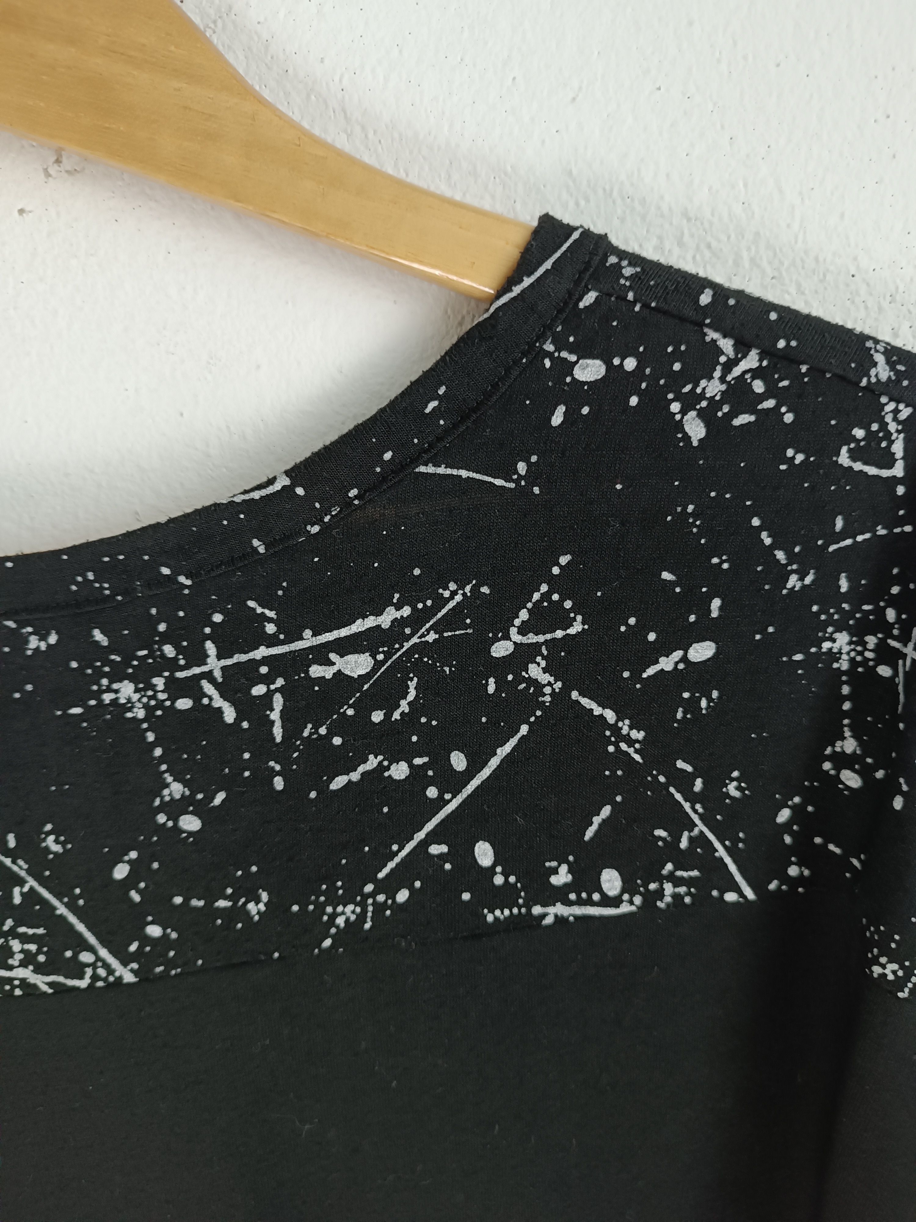 Japanese Brand VINTAGE PAINT SPLATTER ZIPPER OVERSIZE PUNK GRUNGE STYLE Size M / US 6-8 / IT 42-44 - 16 Thumbnail