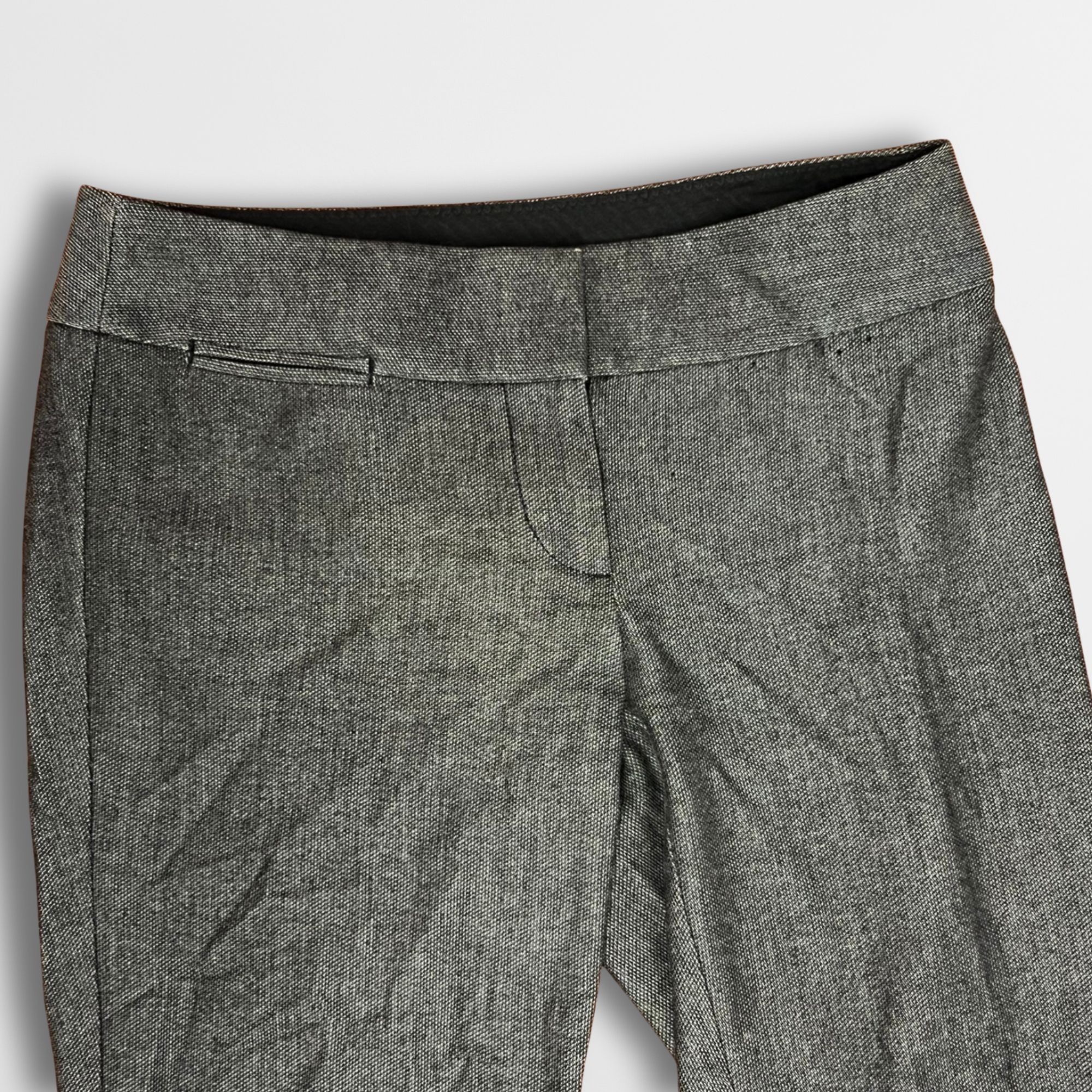 Loft LOFT ‘Julie’ Women’s Gray Slim Fit Trousers Petite 00P Dress Size 24" / US 00 / IT 34 - 4 Thumbnail