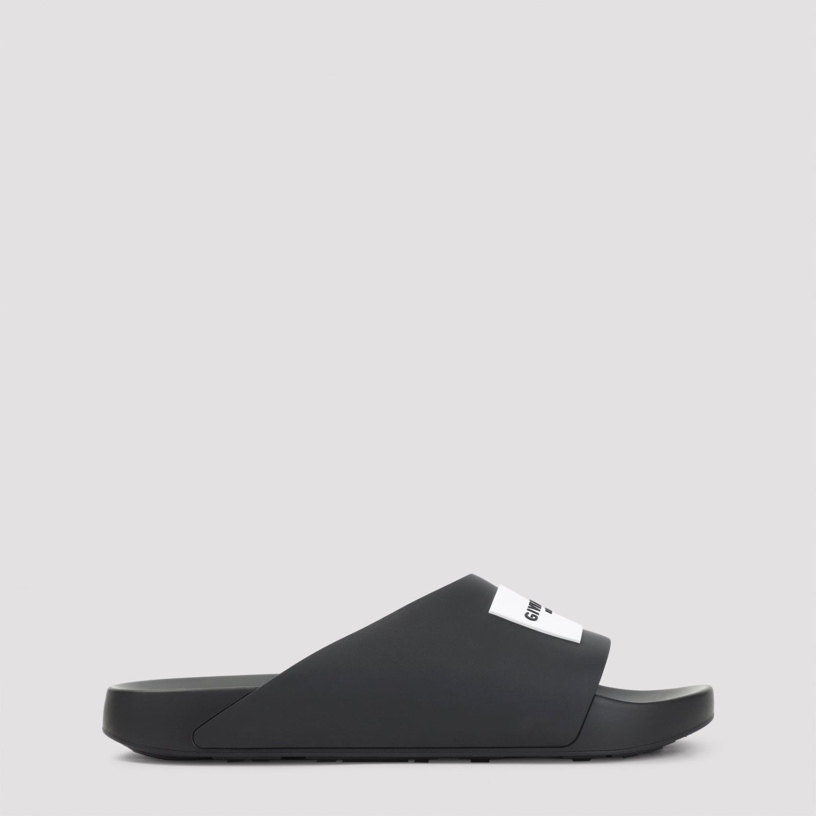 Givenchy GIVENCHY Men's Black Rubber Slide Sandals New & Authentic (M Size US 11 / EU 44 - 1 Thumbnail