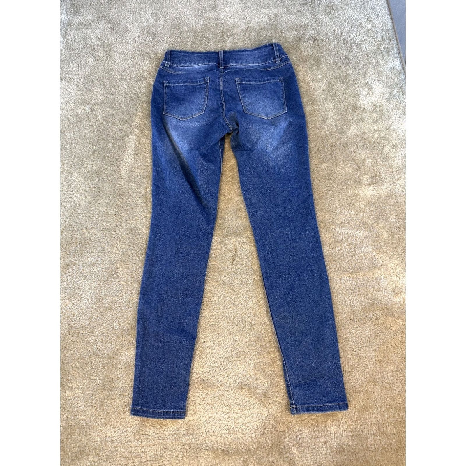 Denime D. Jeans Womens Skinny Stretch Jeans Blue Size 6 28x29 Size 28" / US 6 / IT 42 - 5 Thumbnail