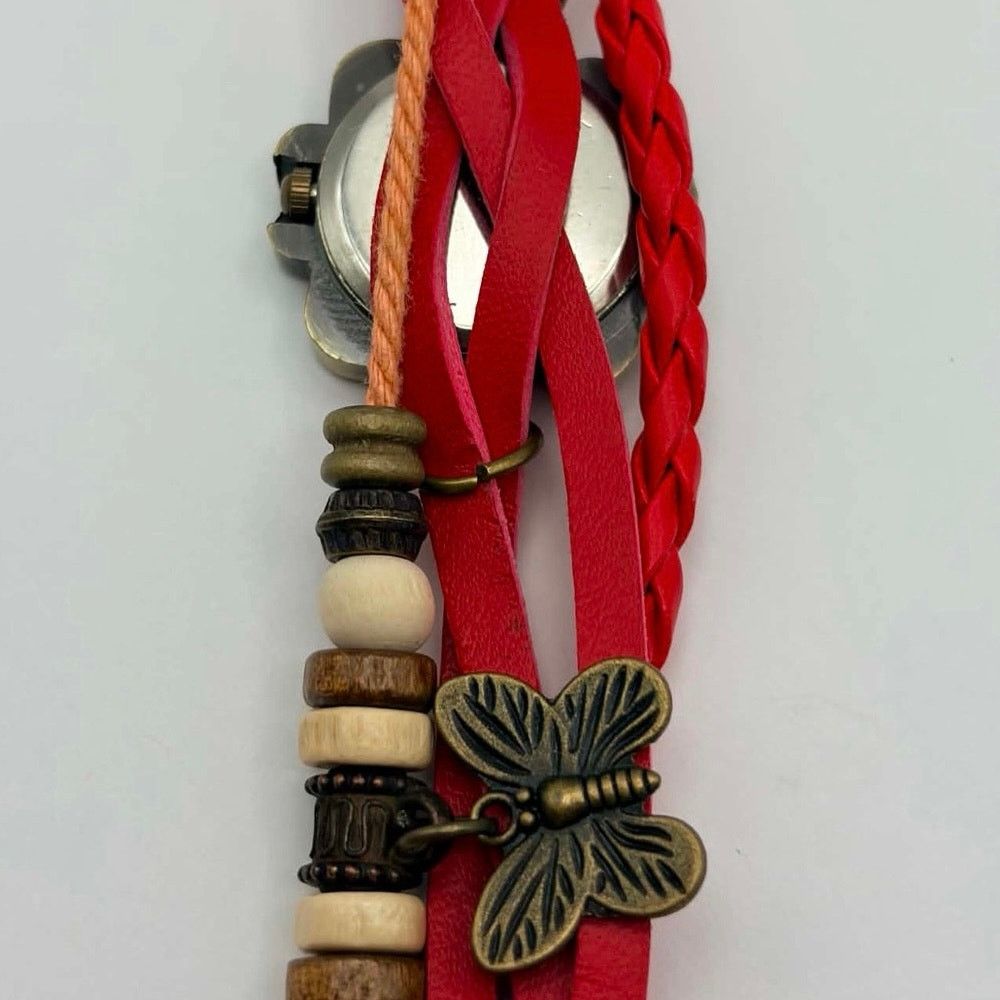 Other Gold & Red Butterfly Thaitime Watch Size ONE SIZE - 5 Thumbnail