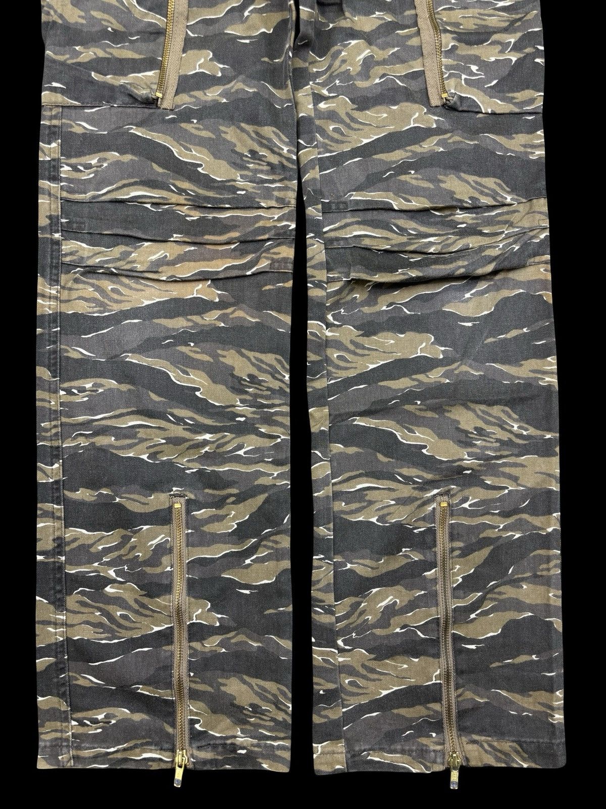 Japanese Brand VANQUISH Japan Multizipper Tactical Cargo Skinny Pant F705 Size US 33 - 5 Thumbnail