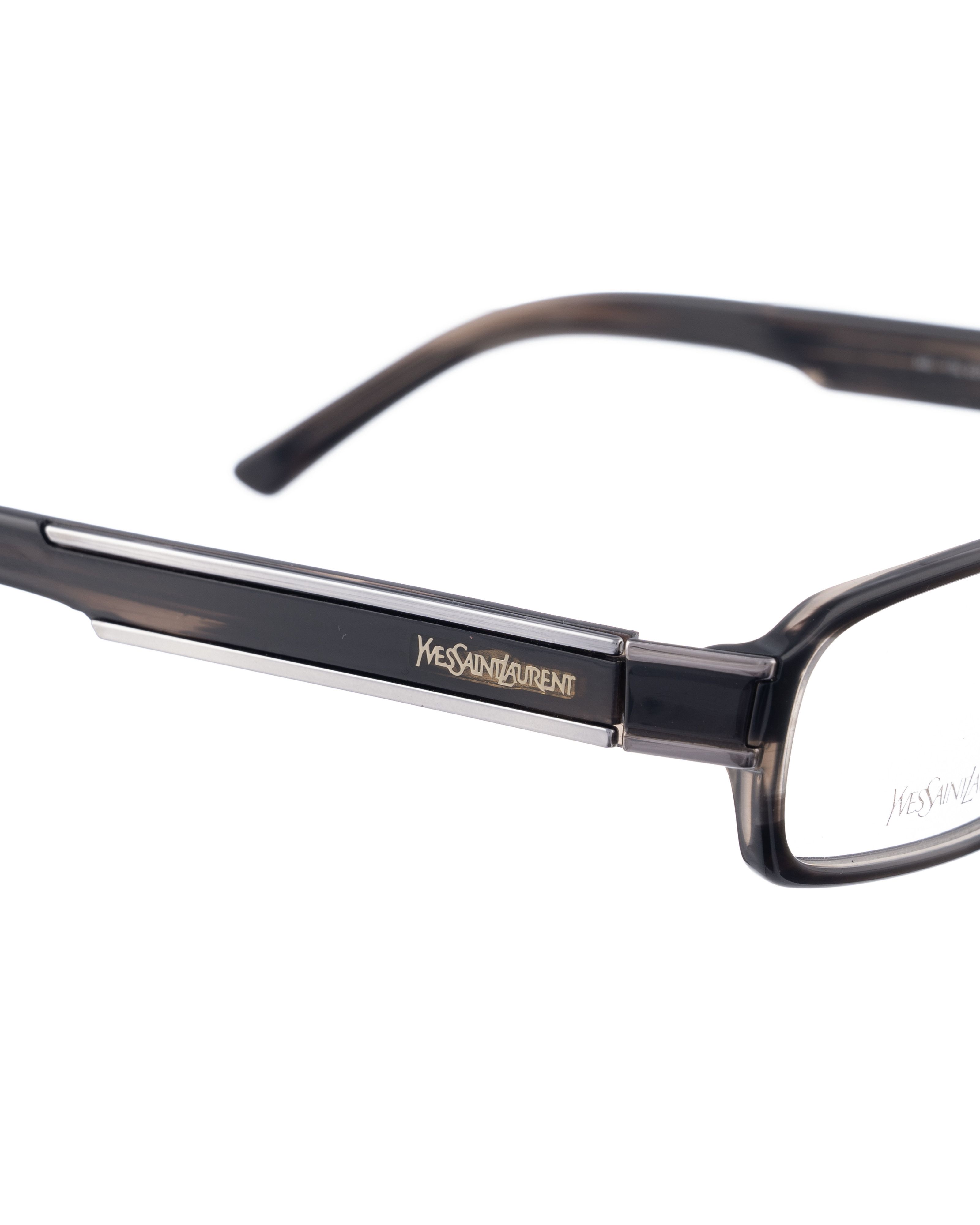 Saint Laurent Paris Yves Saint Laurent 00s Plastic Transparent Patches Glasses Size ONE SIZE - 1 Thumbnail