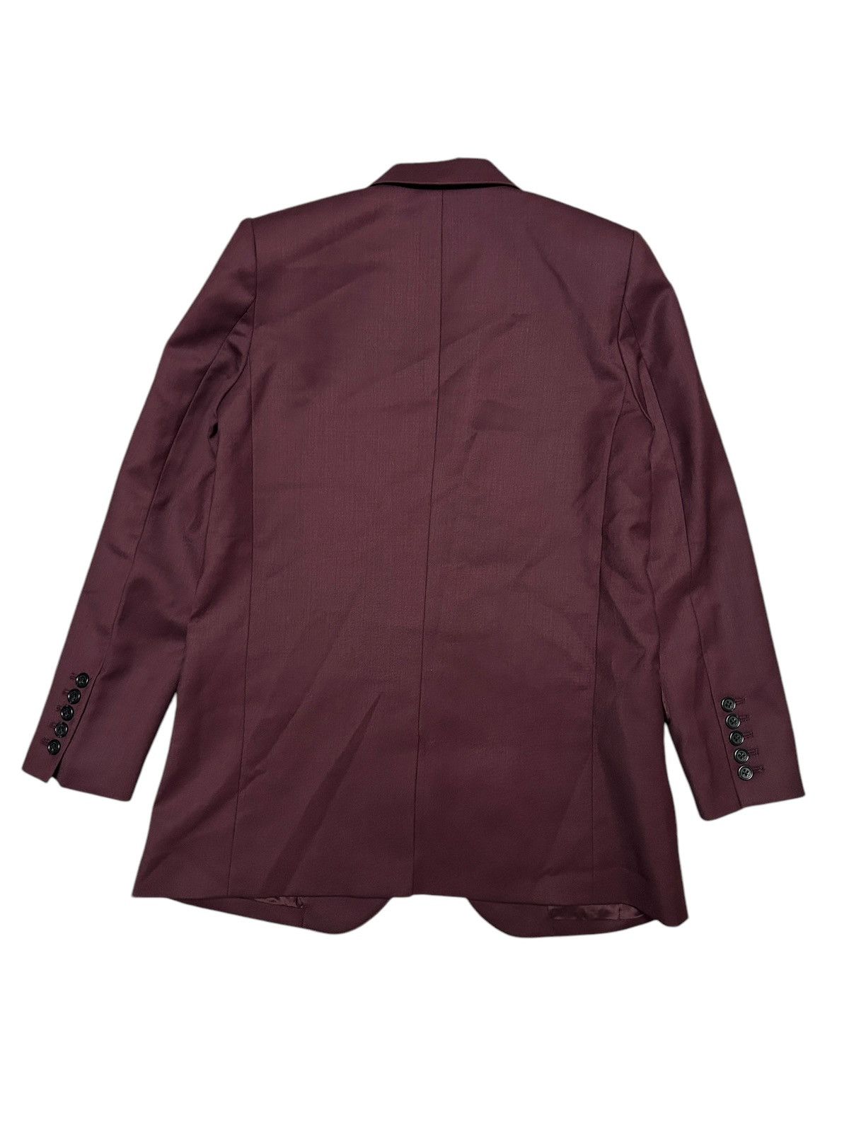 Nili Lotan Burgundy Blazer Size XS / US 0-2 / IT 36-38 - 6 Thumbnail