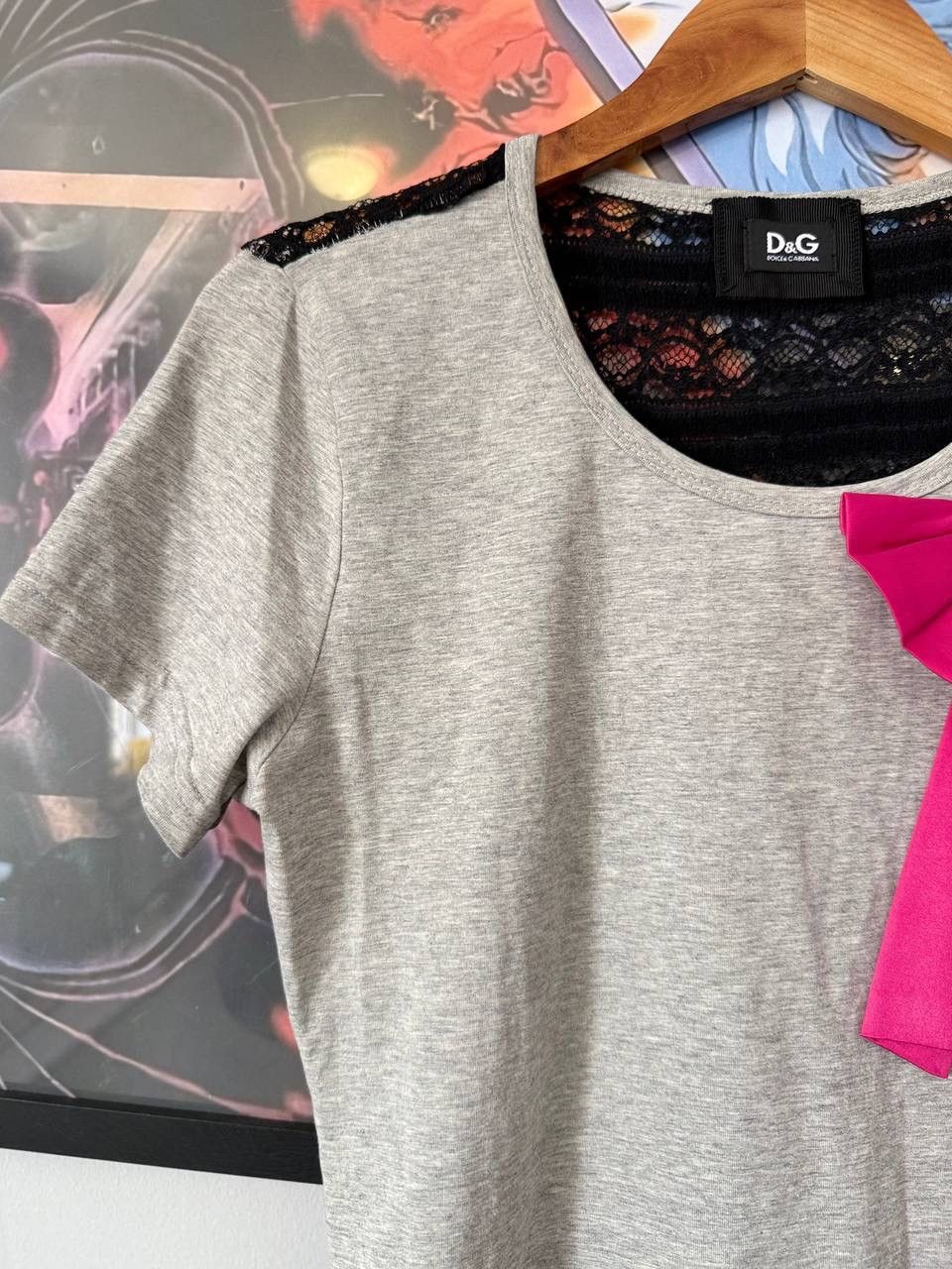 Dolce & Gabbana Vintage Dolce & Gabbana D&G Y2K 2000s T Shirt Logo Baby Tee Size S / US 4 / IT 40 - 2 Thumbnail