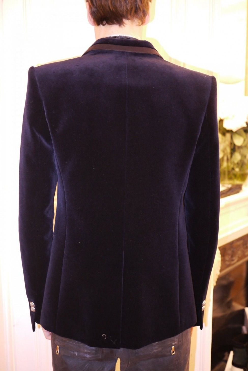 Balmain Balmain FW12 Velvet Blazer Size 36S - 24 Thumbnail
