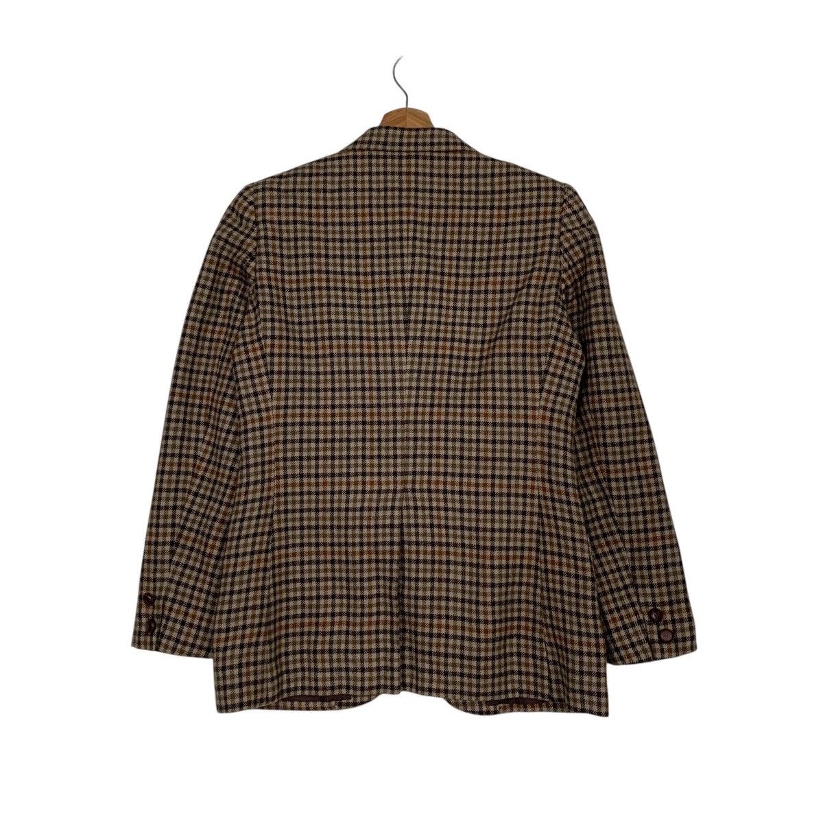 Burberry Burberry Checkered Wool Jacket Size S / US 4 / IT 40 - 7 Thumbnail