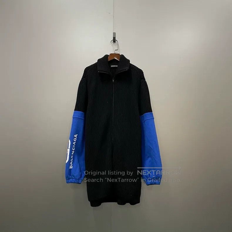 Balenciaga Balenciaga Color Blocked Printed Knit Top Size US XS / EU 42 / 0 - 1 Thumbnail