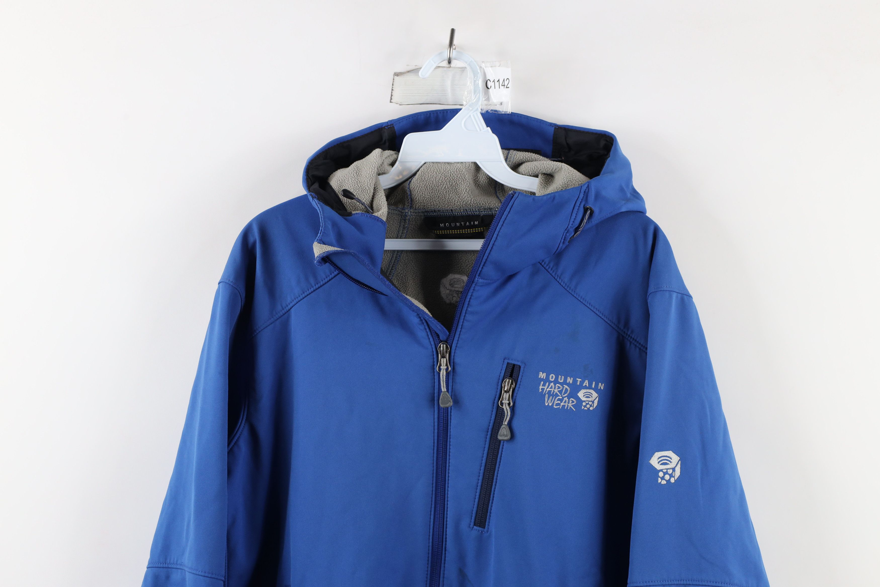 Mountain Hardwear × Vintage Mountain Hardwear Spell Out Fleece Lined Full Zip Jacket Size US L / EU 52-54 / 3 - 2 Thumbnail