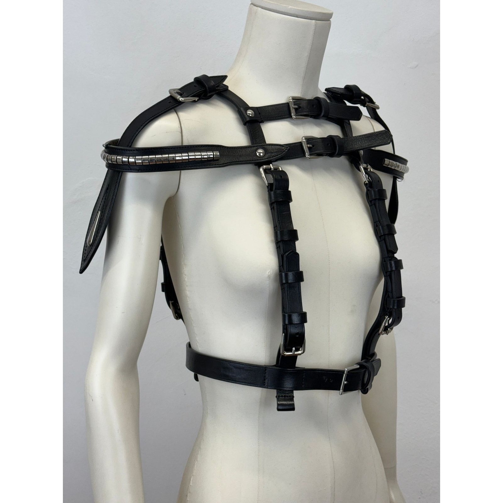 Alexander McQueen A/W2011 Alexander McQueen bondage leather studded harness Size ONE SIZE - 4 Thumbnail