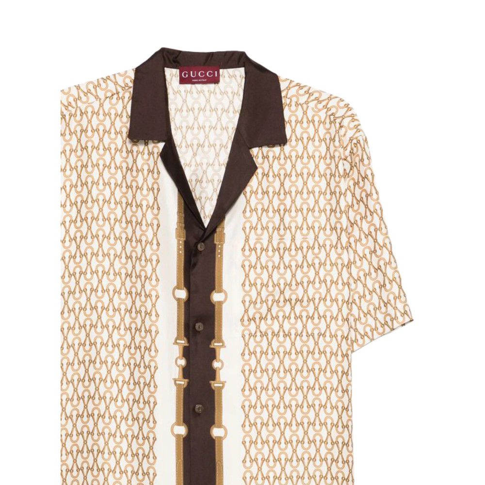 Gucci Gucci NEUTRALS Shirts Size US M / EU 48-50 / 2 - 1 Thumbnail