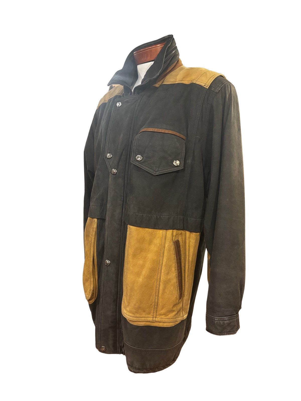 Other Men’s vintage genuine leather Jacket.mj4040 Size US L / EU 52-54 / 3 - 7 Thumbnail