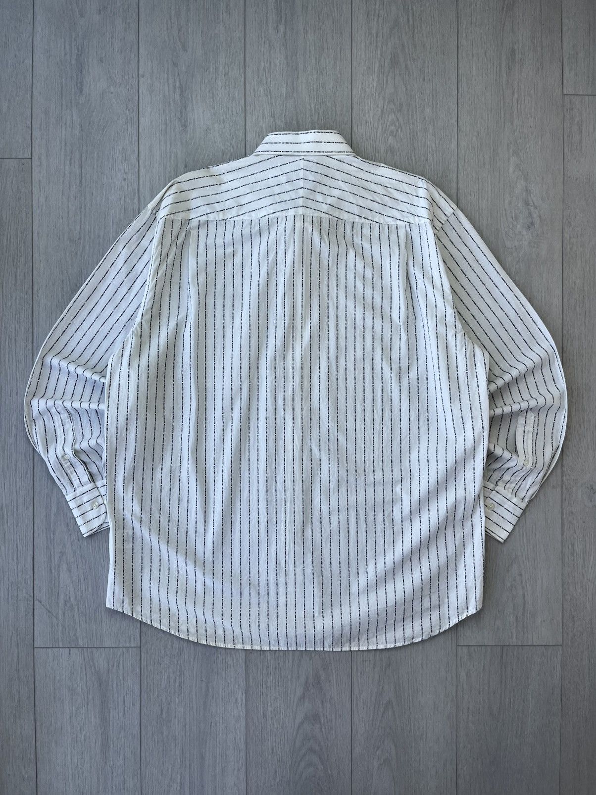 Burberry Vintage Burberry Monogram Shirt Button Ups Nova Check Rare Size US XL / EU 56 / 4 - 11 Thumbnail