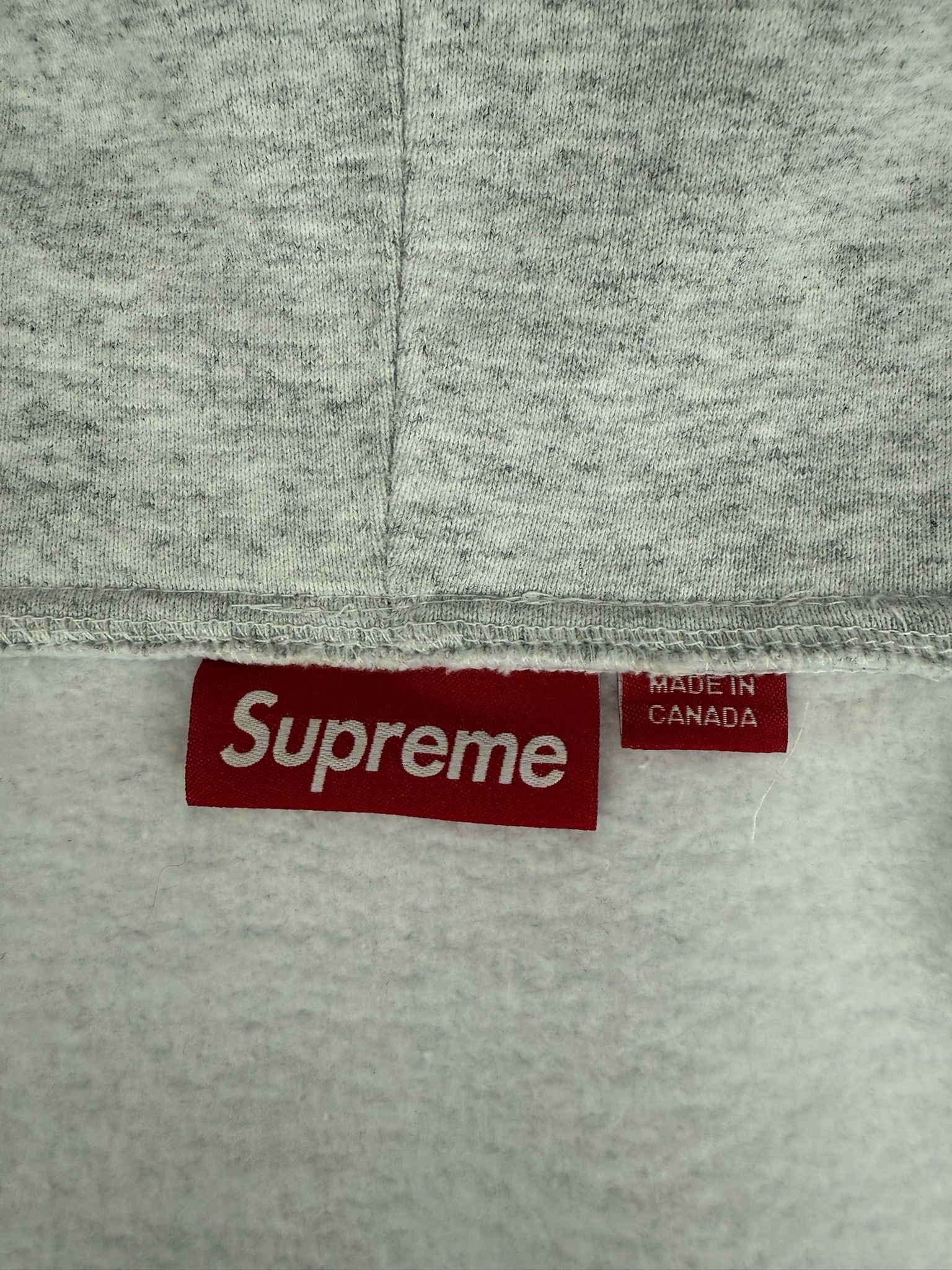 Supreme Supreme "Collegiate" Applique Zip Up Hooded Sweatshirt Size US XL / EU 56 / 4 - 2 Thumbnail